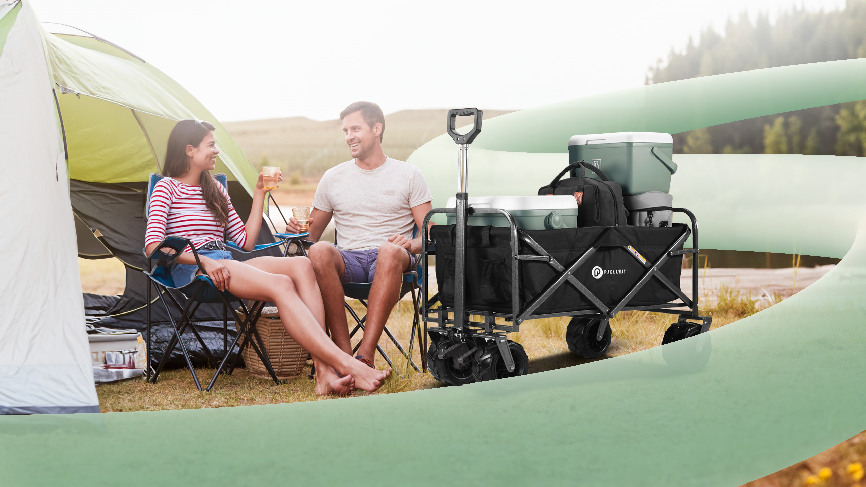 Packaway bolderkarren 80 kg XL