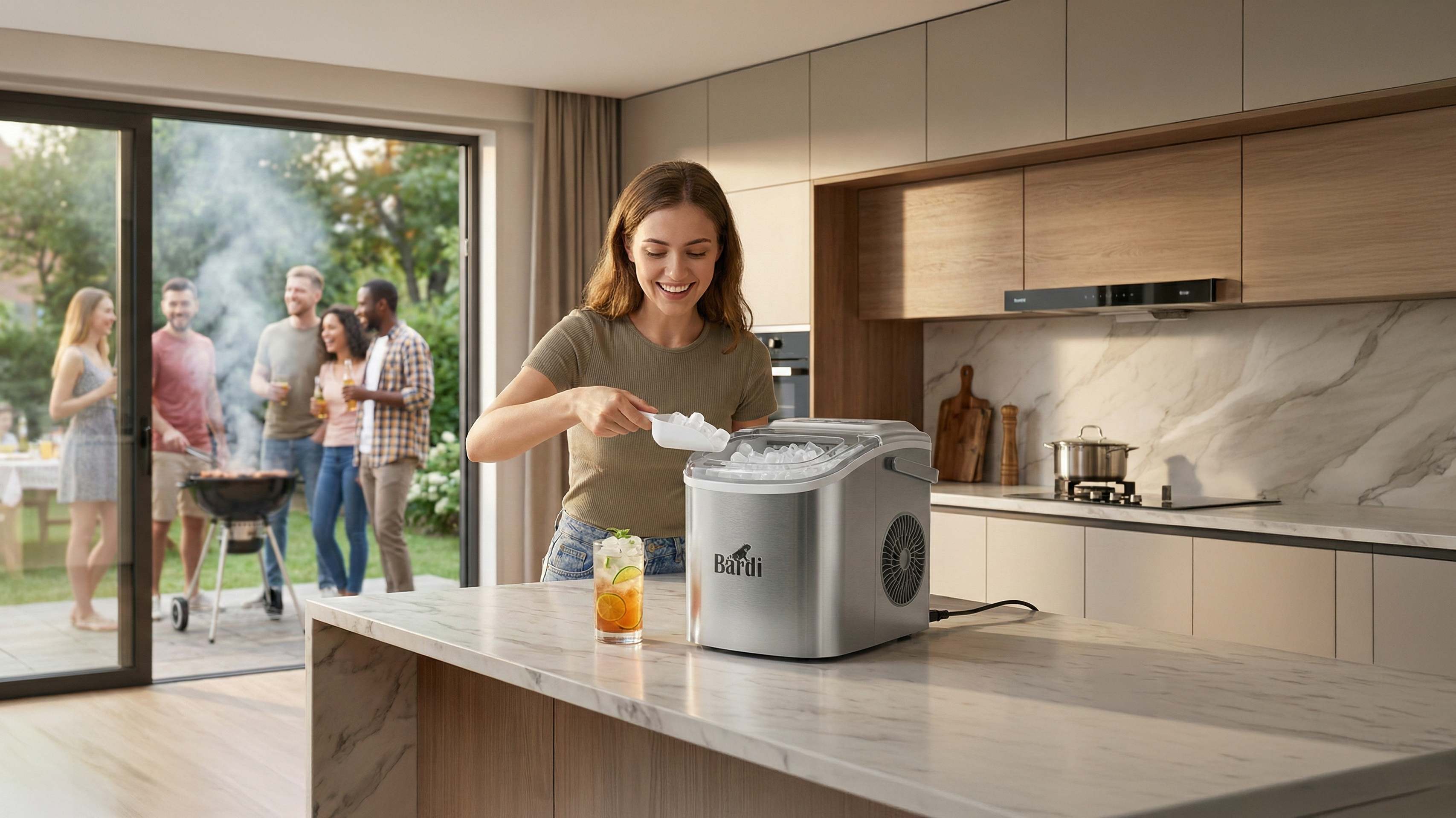 IJsblokjesmachines 1,2 liter