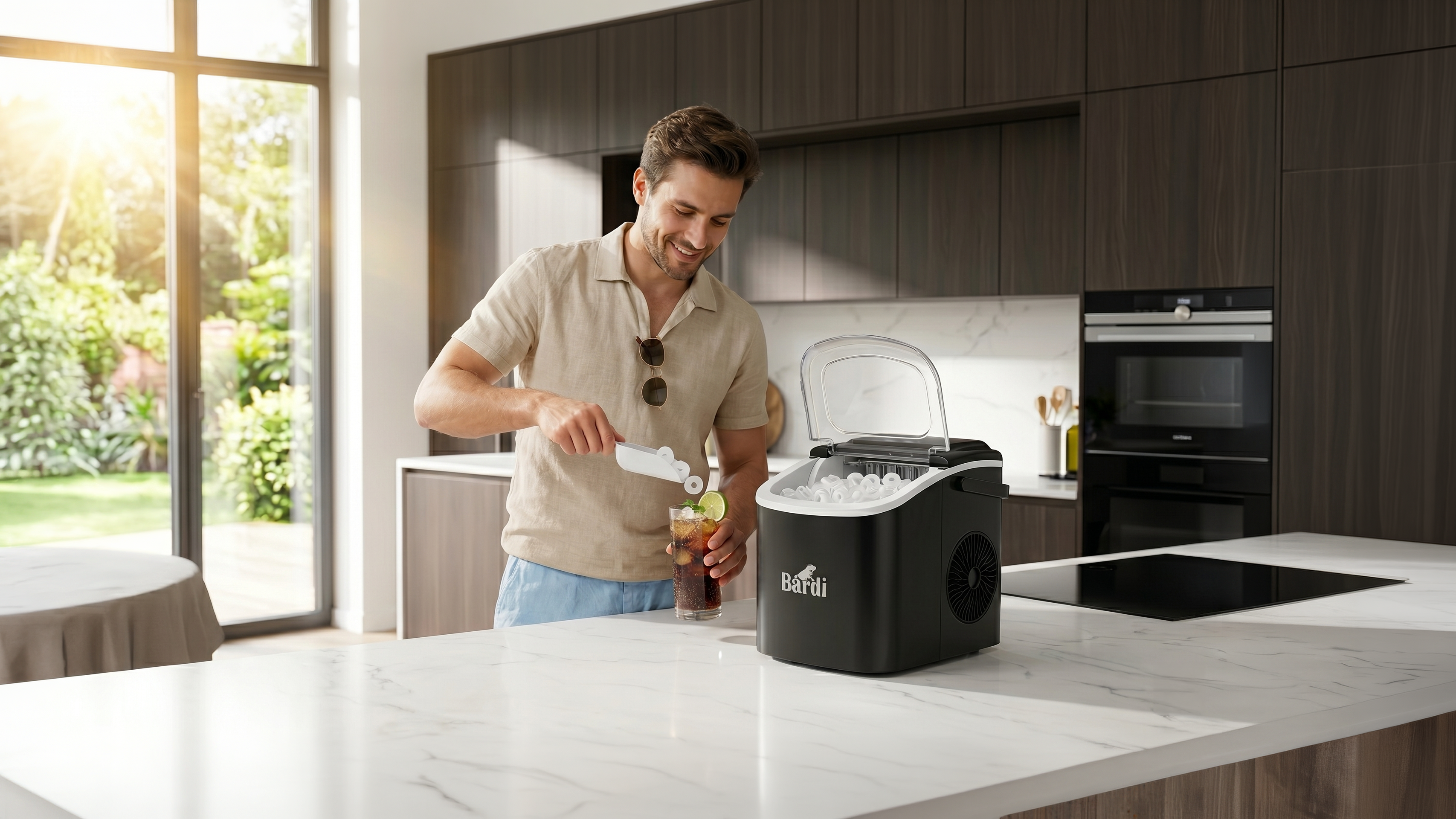 1,2L deluxe ijsblokjesmachine