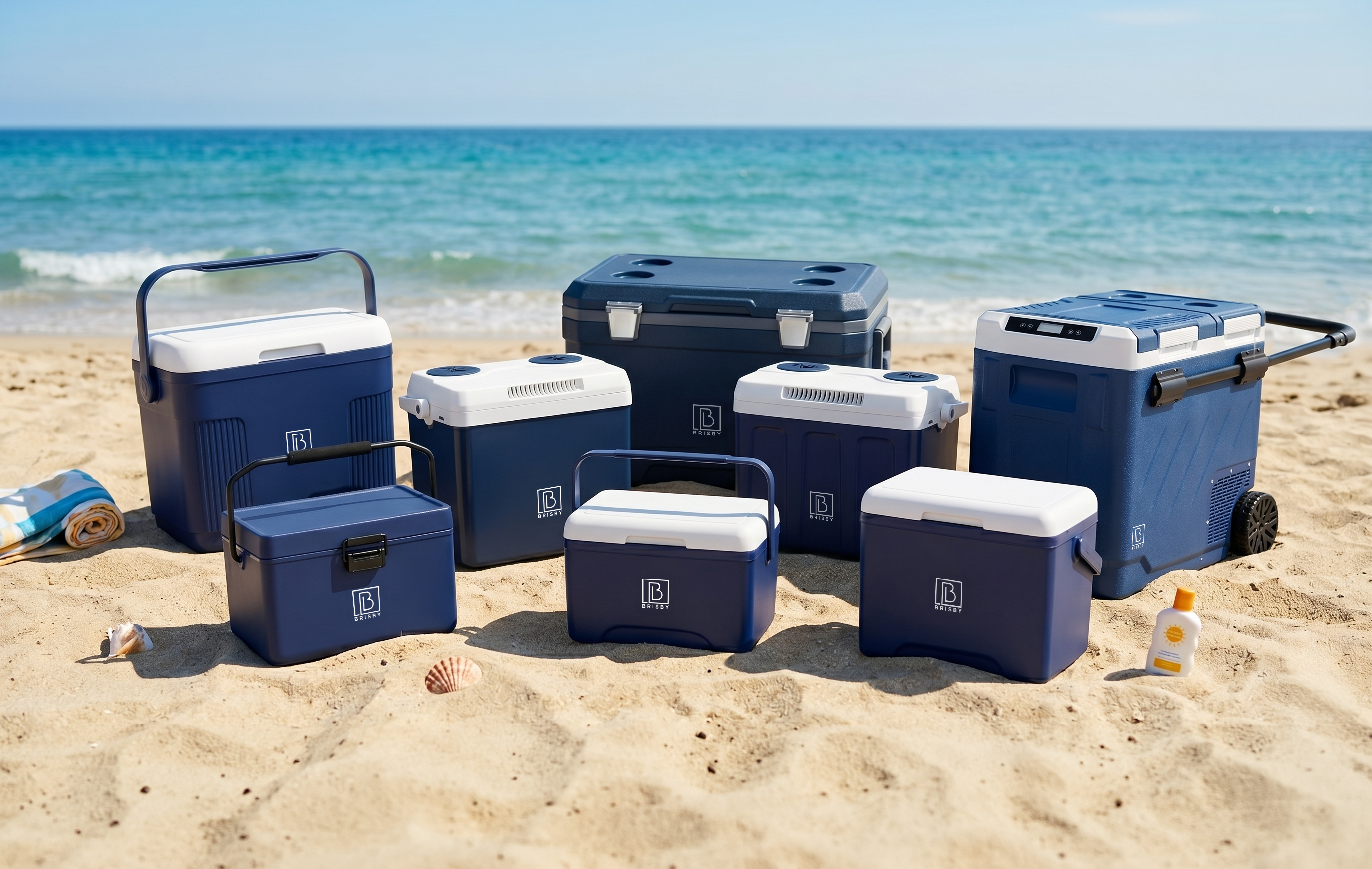 Koelboxen blauw