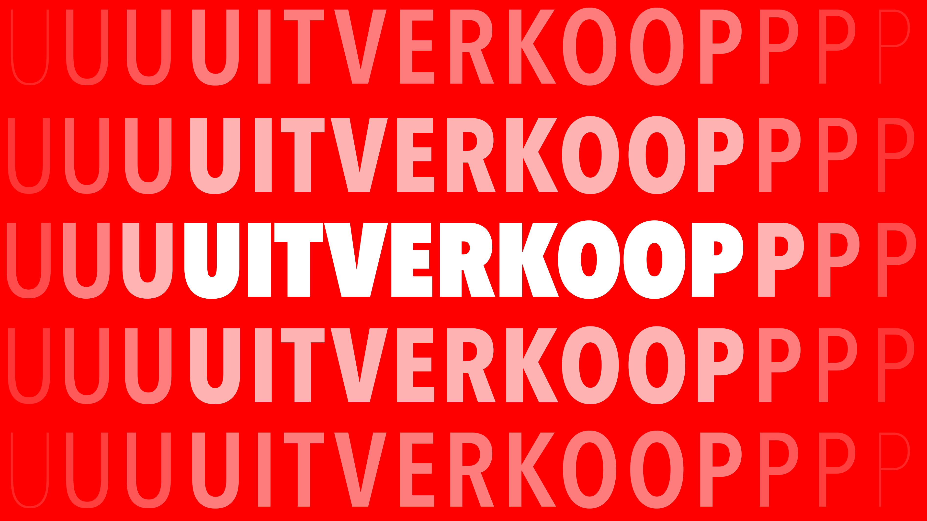 Uitverkoop