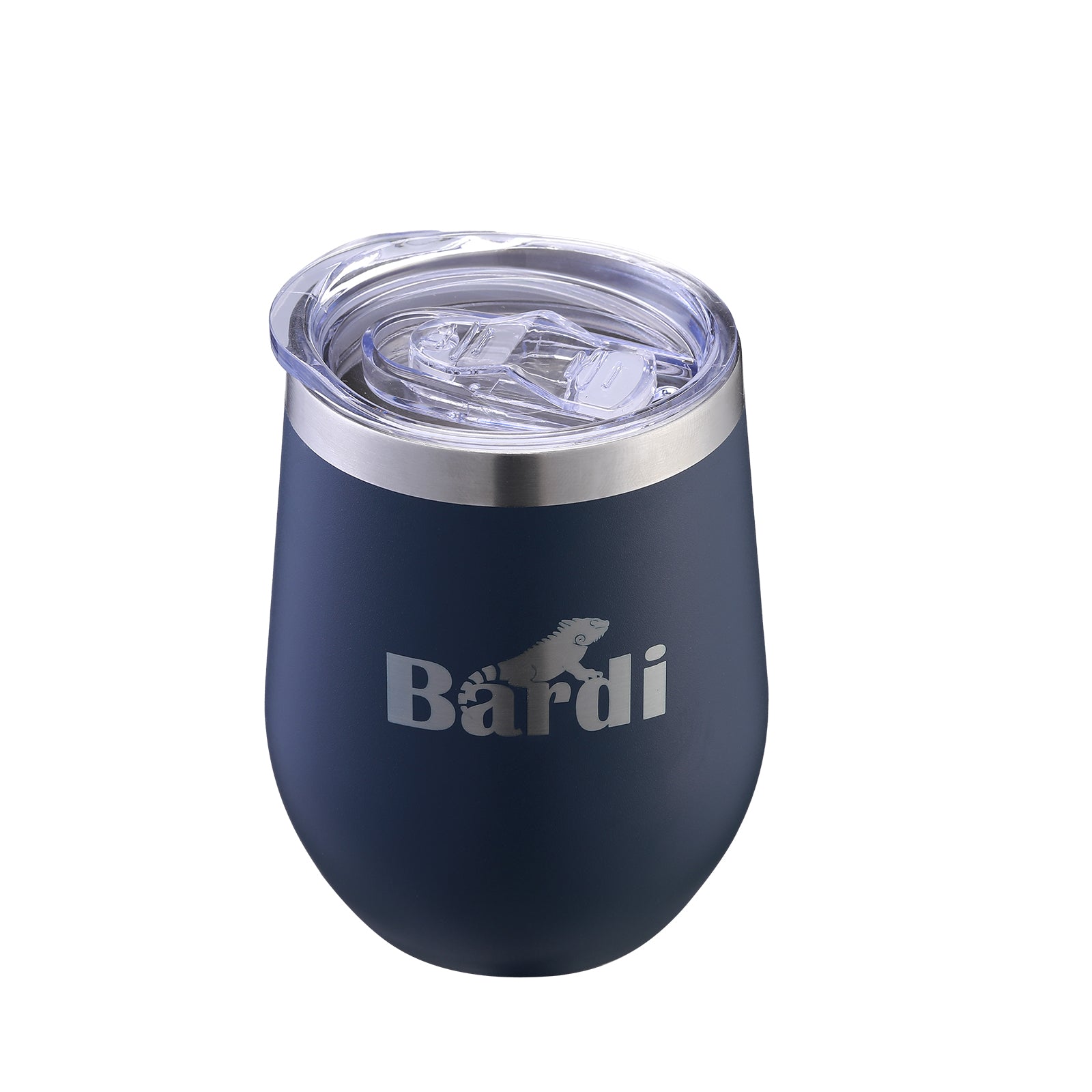 Bardi Thermosbekers 0,3L RVS blauw set - incl. deksels - dubbelwandig