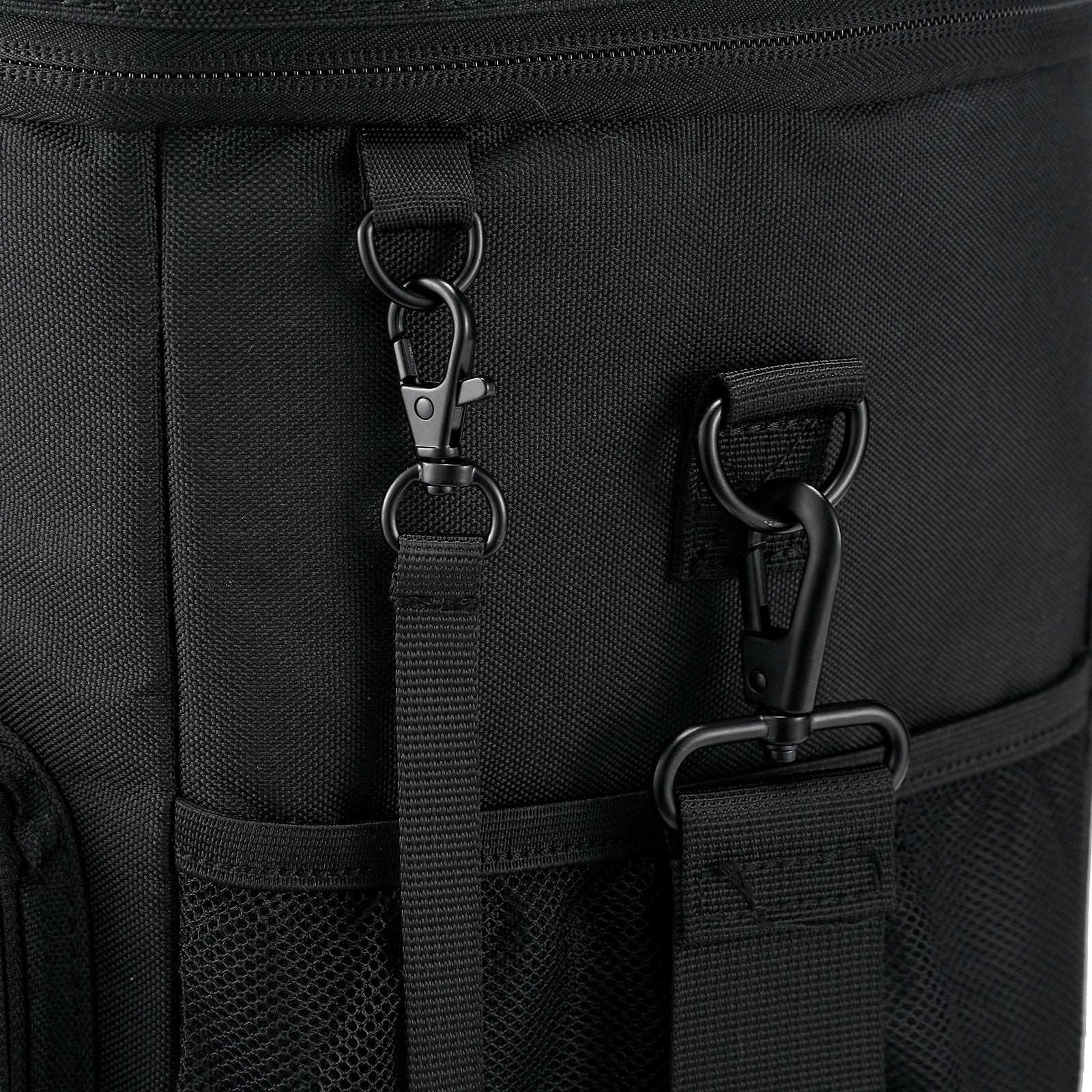 Brisby Koeltas 30L zwart-oranje - incl. 4 koelelementen
