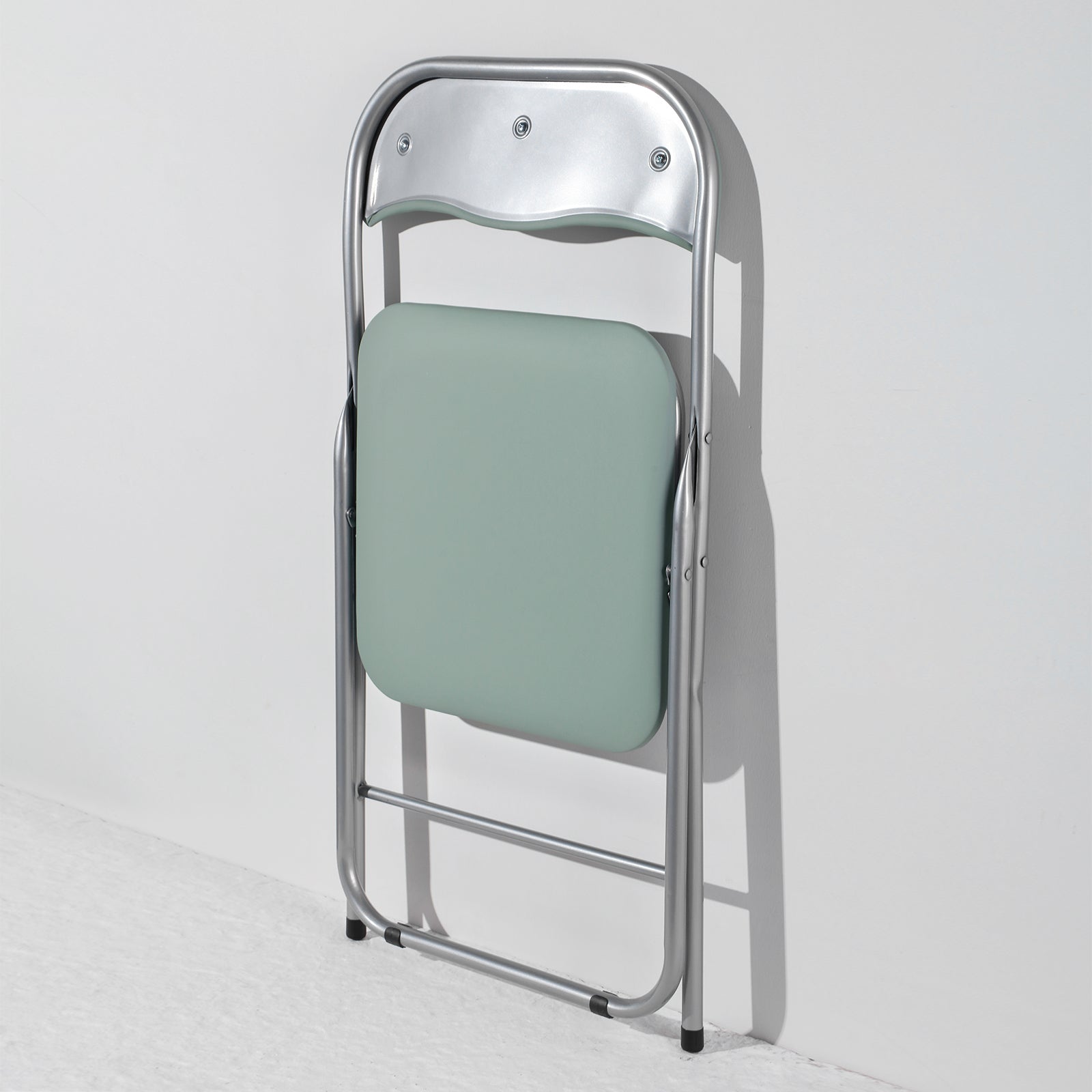 Bardi 8-delige Klapstoelen set PVC groen - 100 kg draagvermogen