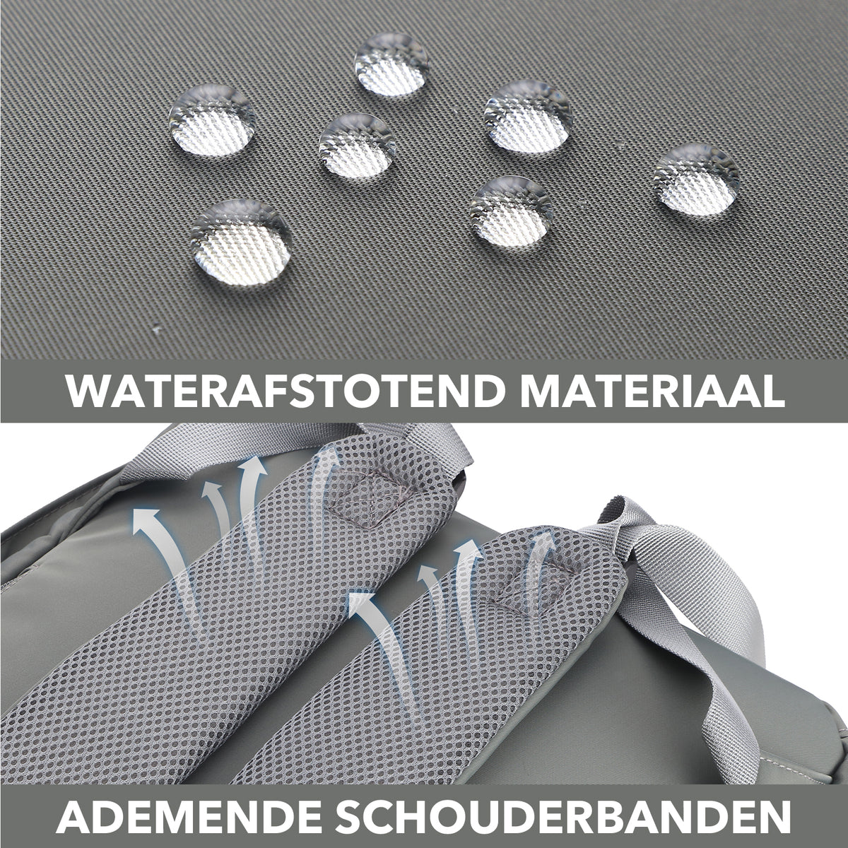 Brisby slijtvaste Luiertas – verzorgingstas – met buggymontage - Mist Green
