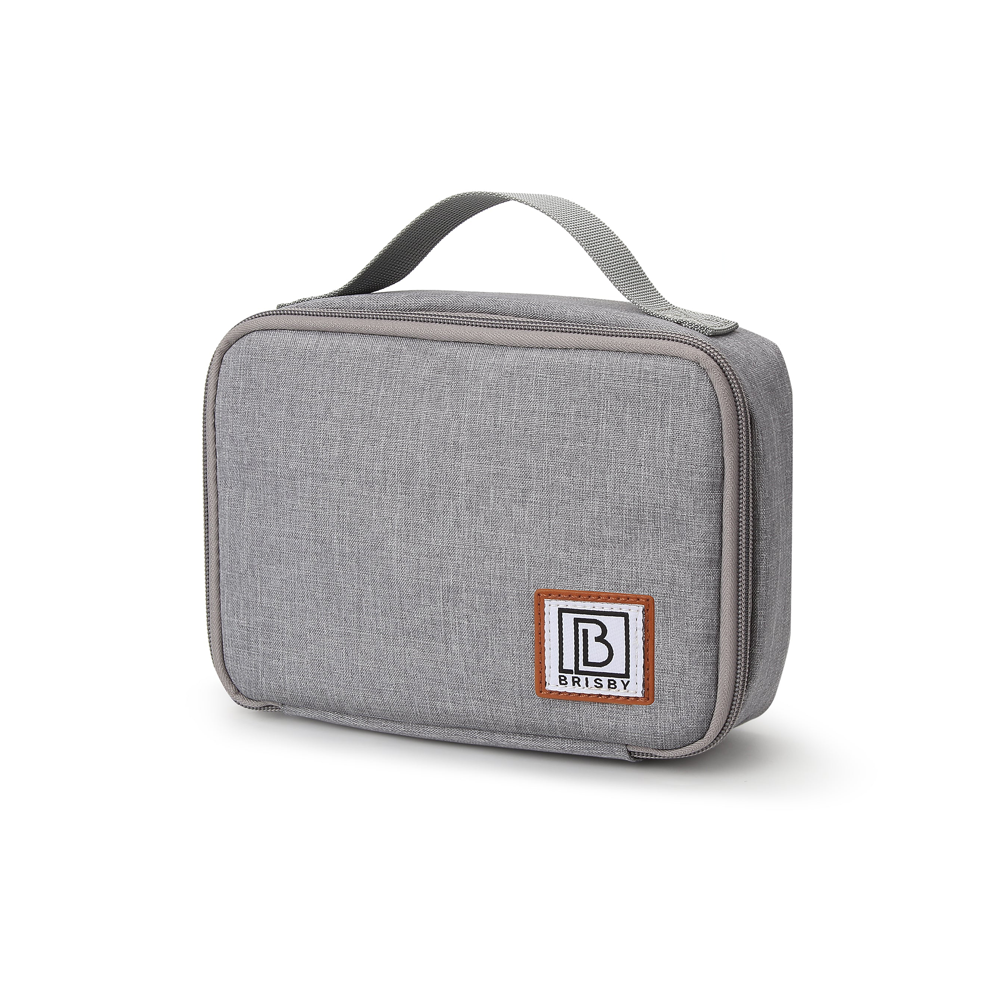 Cooler bag 1.5L grey - 4-layer insulated - free cooling element