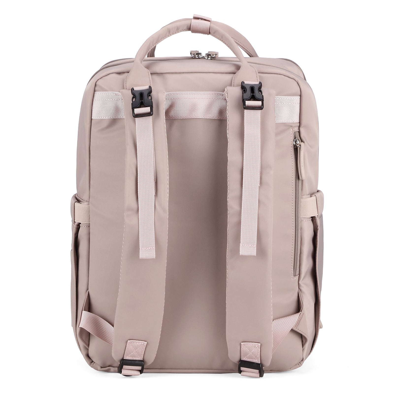 Brisby slijtvaste Luiertas – verzorgingstas – met buggymontage - Muted Rose