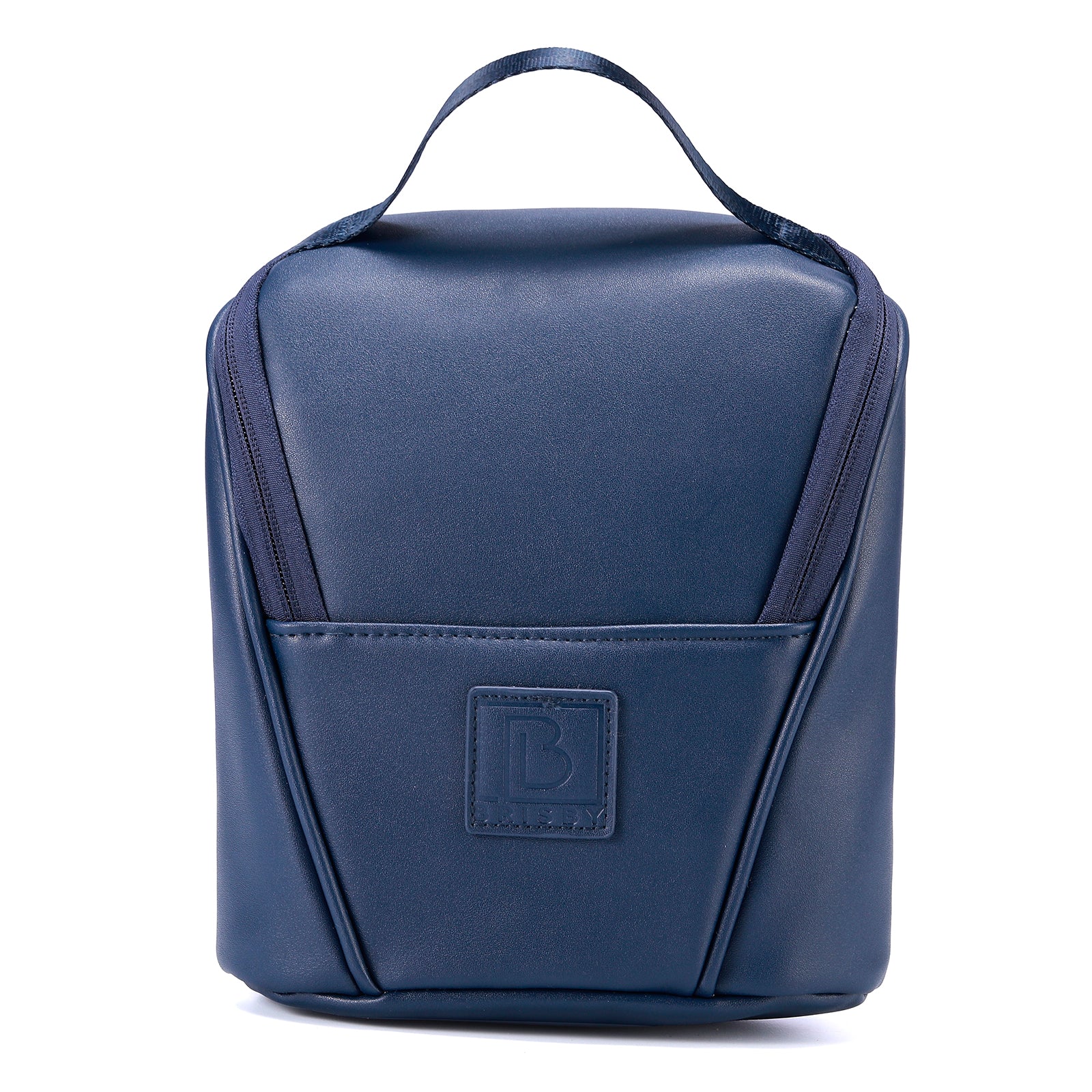 Venezia luiertas en weekendtas blauw - PU leer - schoudertas - slijtvast - Incl. buggy/kinderwagen haken, verschoonmat en koeltas