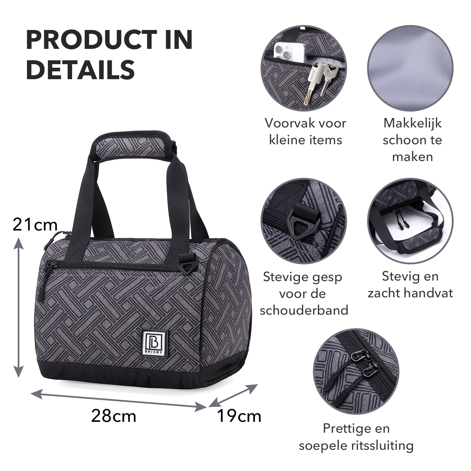 Koeltas 10L avant - Lunchtas - 4-laags geïsoleerd - 2 gratis koelelementen - incl. schouderband - Avant