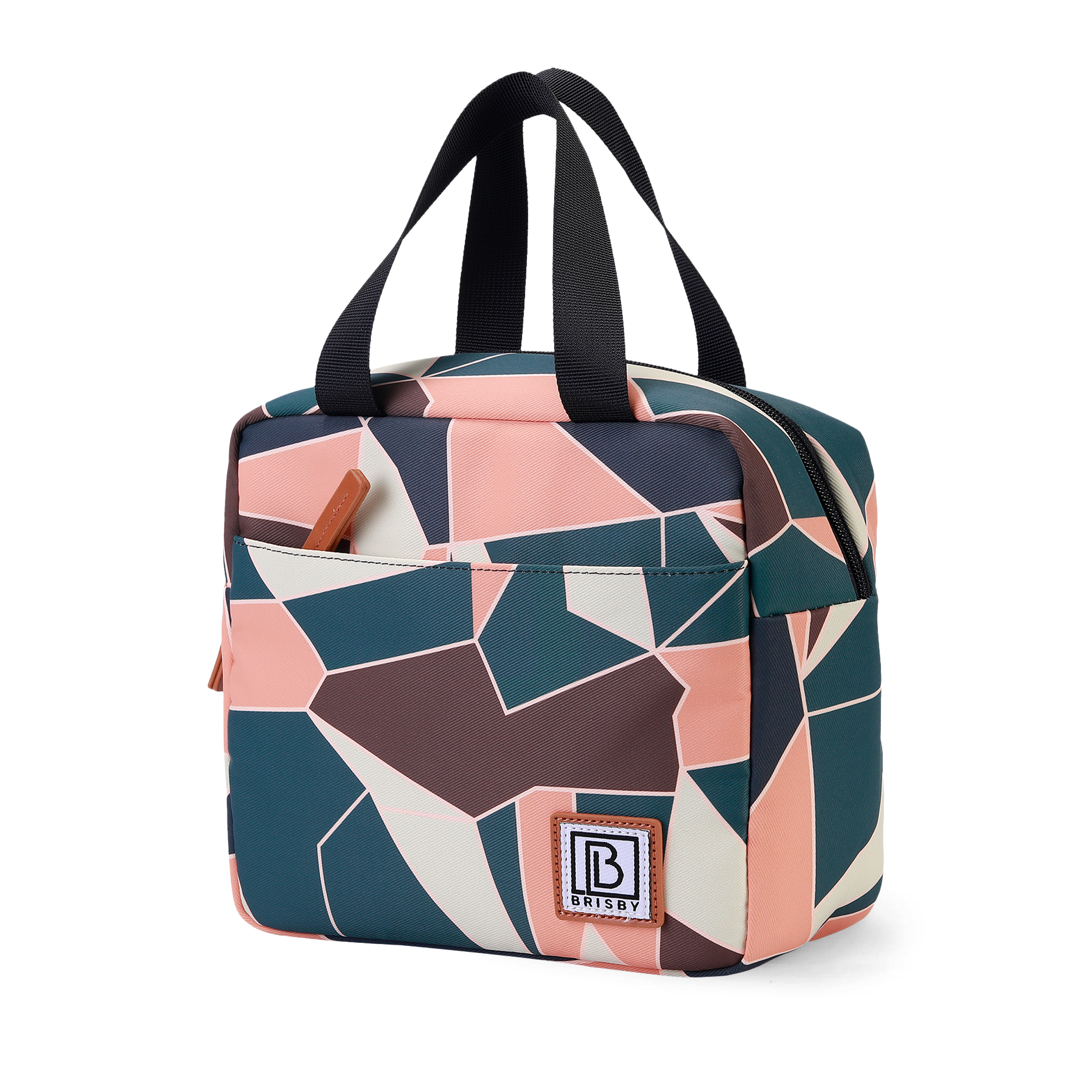 Cooler bag 4L abstract colours - 4-layer insulated - free cooling element