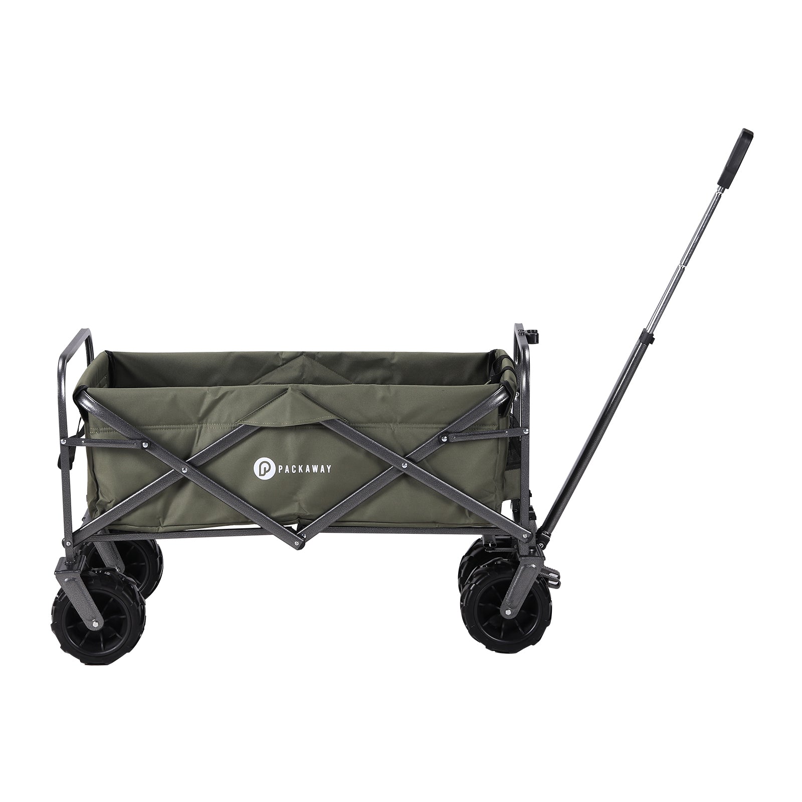 Packaway Bolderkar XL 80kg groen - opvouwbaar - heavy duty - wasbaar