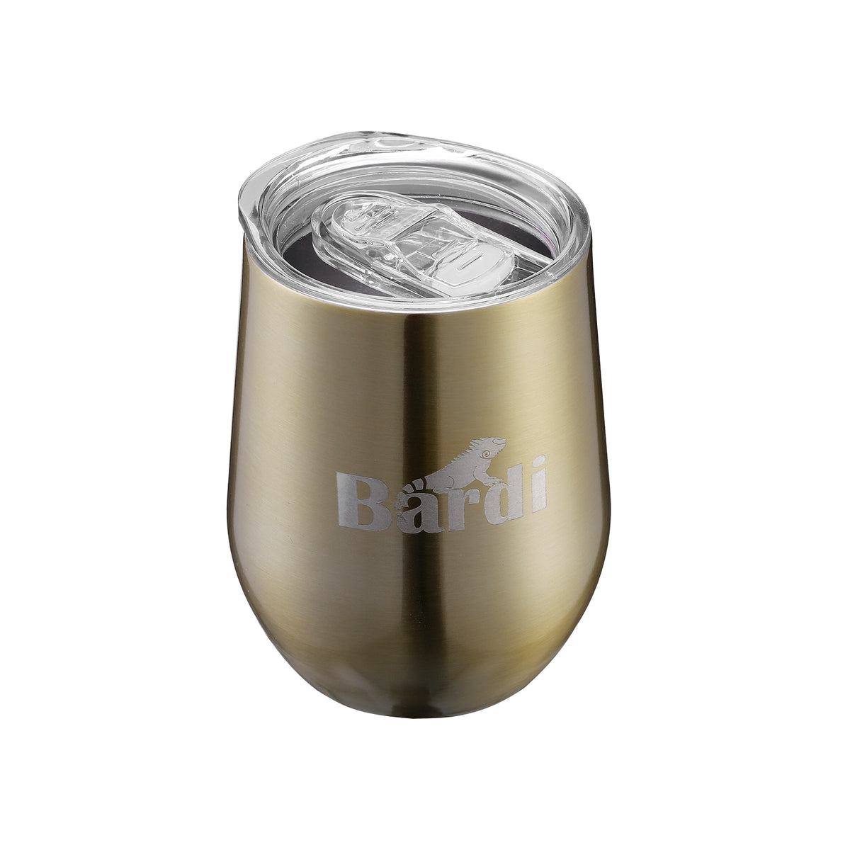 Bardi IJsblokjesmachine set 1,6L RVS - incl. 3 thermoscups goud en ijsschep