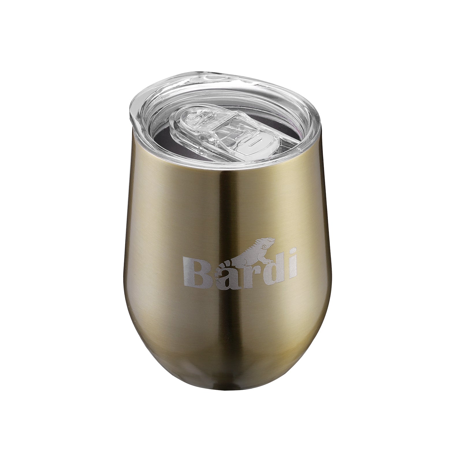 Bardi Thermosbekers 0,3L RVS goud set - incl. deksels - dubbelwandig