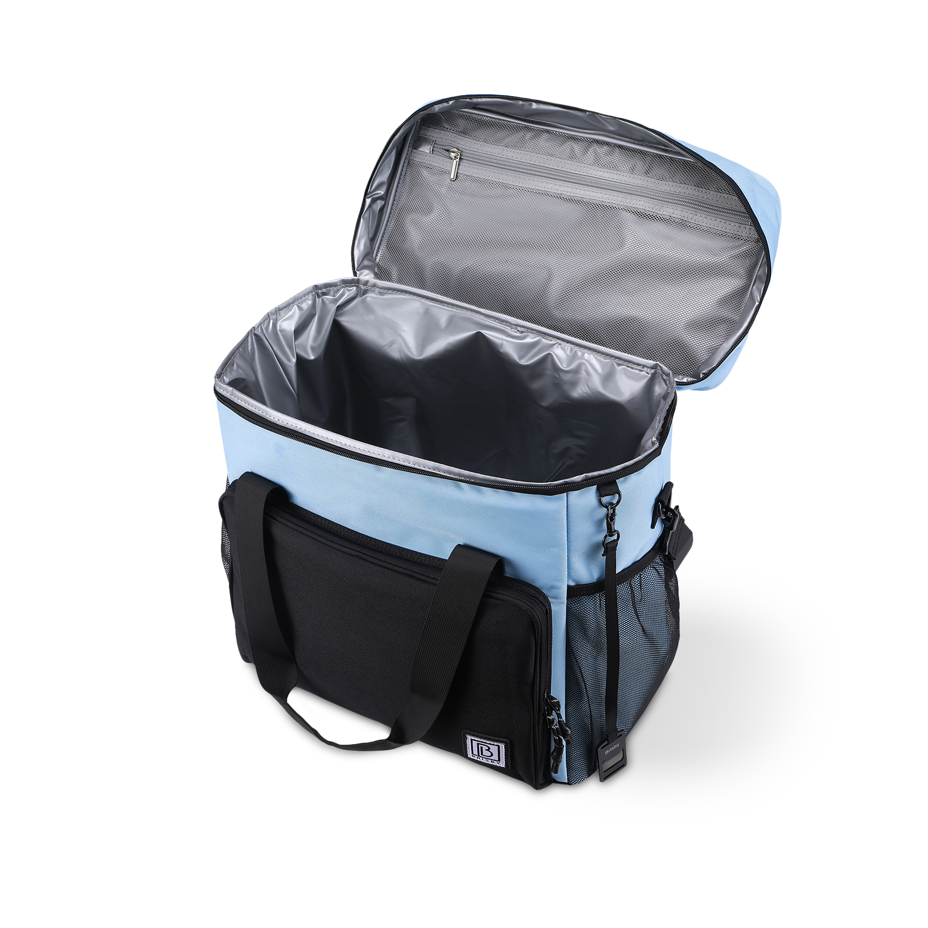 Cooler bag 30L black-blue - Lunch bag - 4-layer insulated - incl. 4 cooling elements