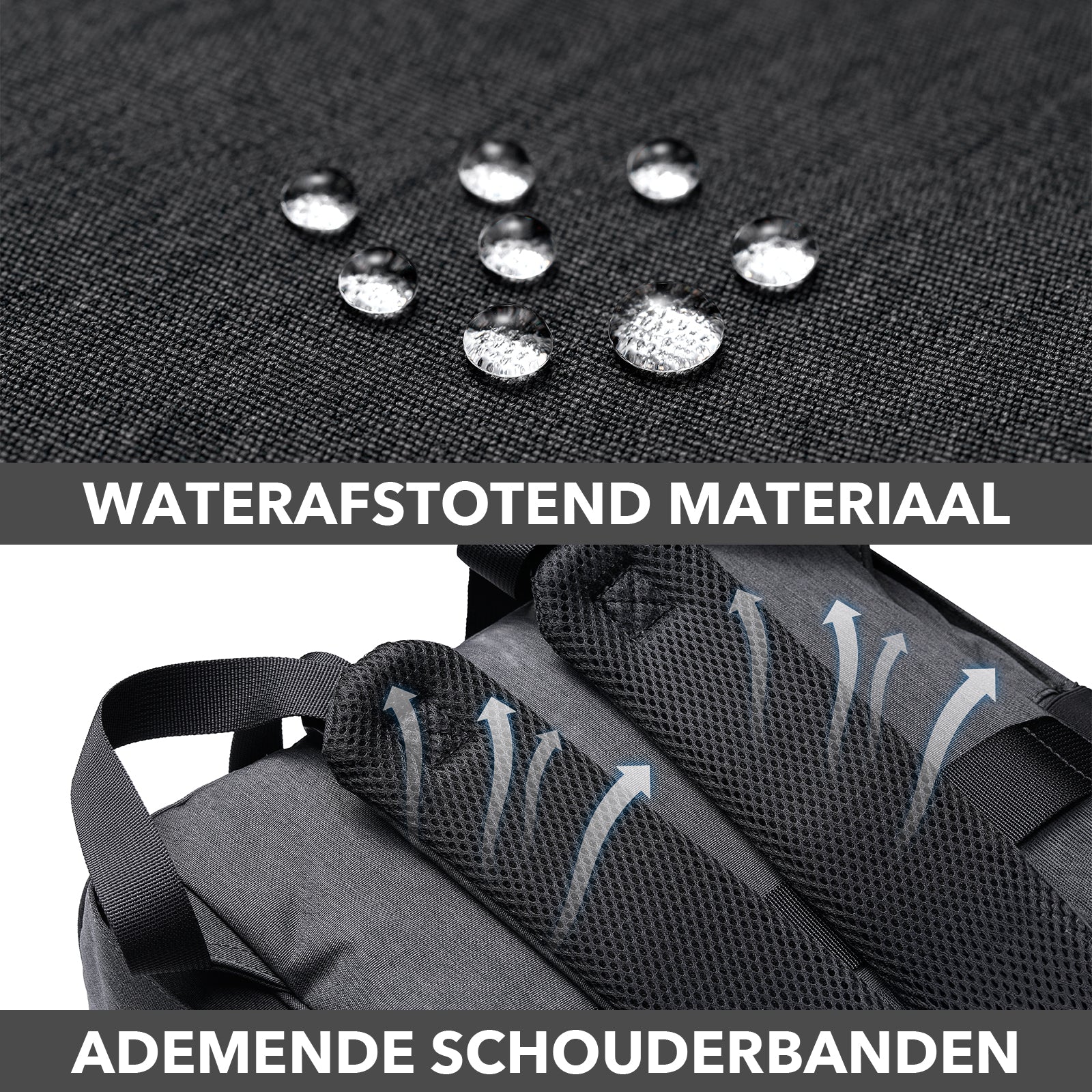 Brisby Luiertas stayopen donkergrijs - incl. buggymontage en verschoonmat