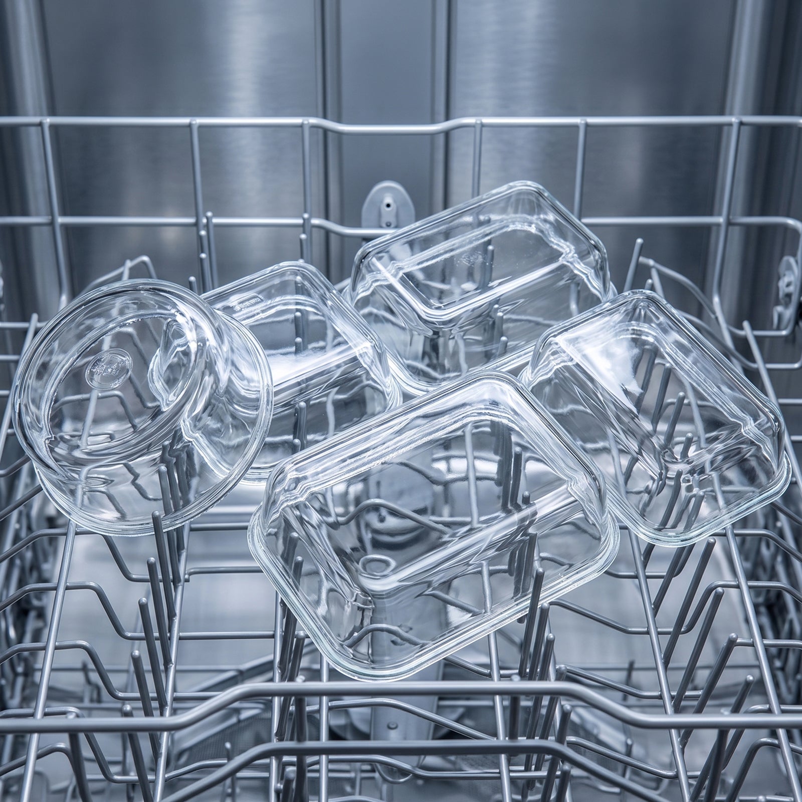 Bardi Glazen Vershoudbakjes 9-delig – Meal Prep Bakjes – Luchtdicht & Lekvrij – Oven, Magnetron & Vriezer – 9 Wondersponzen + 40 Prep & Store Labels