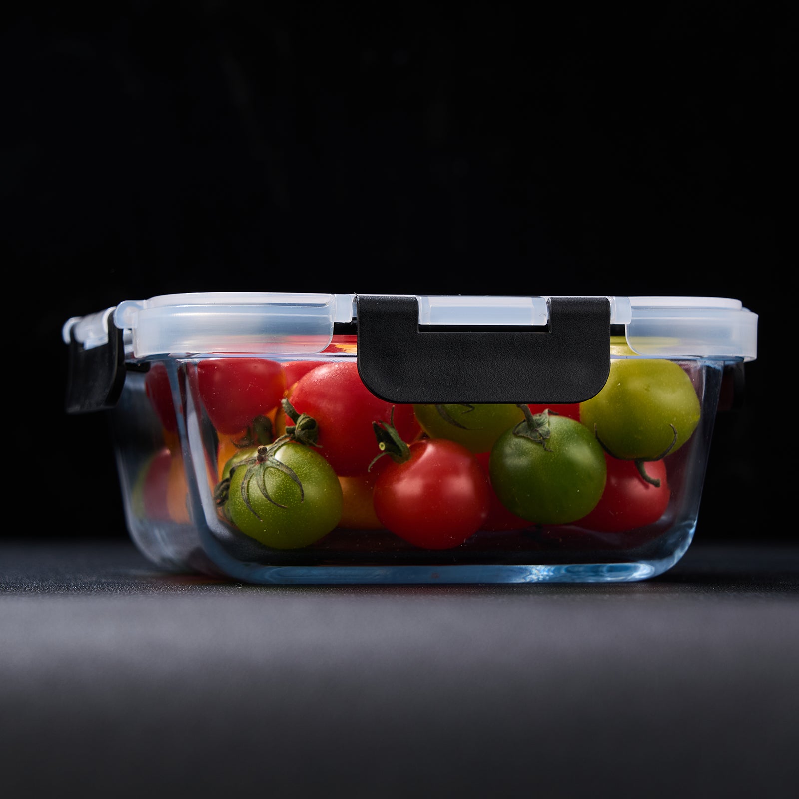 Bardi 10-delige set glazen vershoudbakjes 1060ml & 370ml - oven- magnetron- en vriezerbestendig, incl. 10 wondersponsen