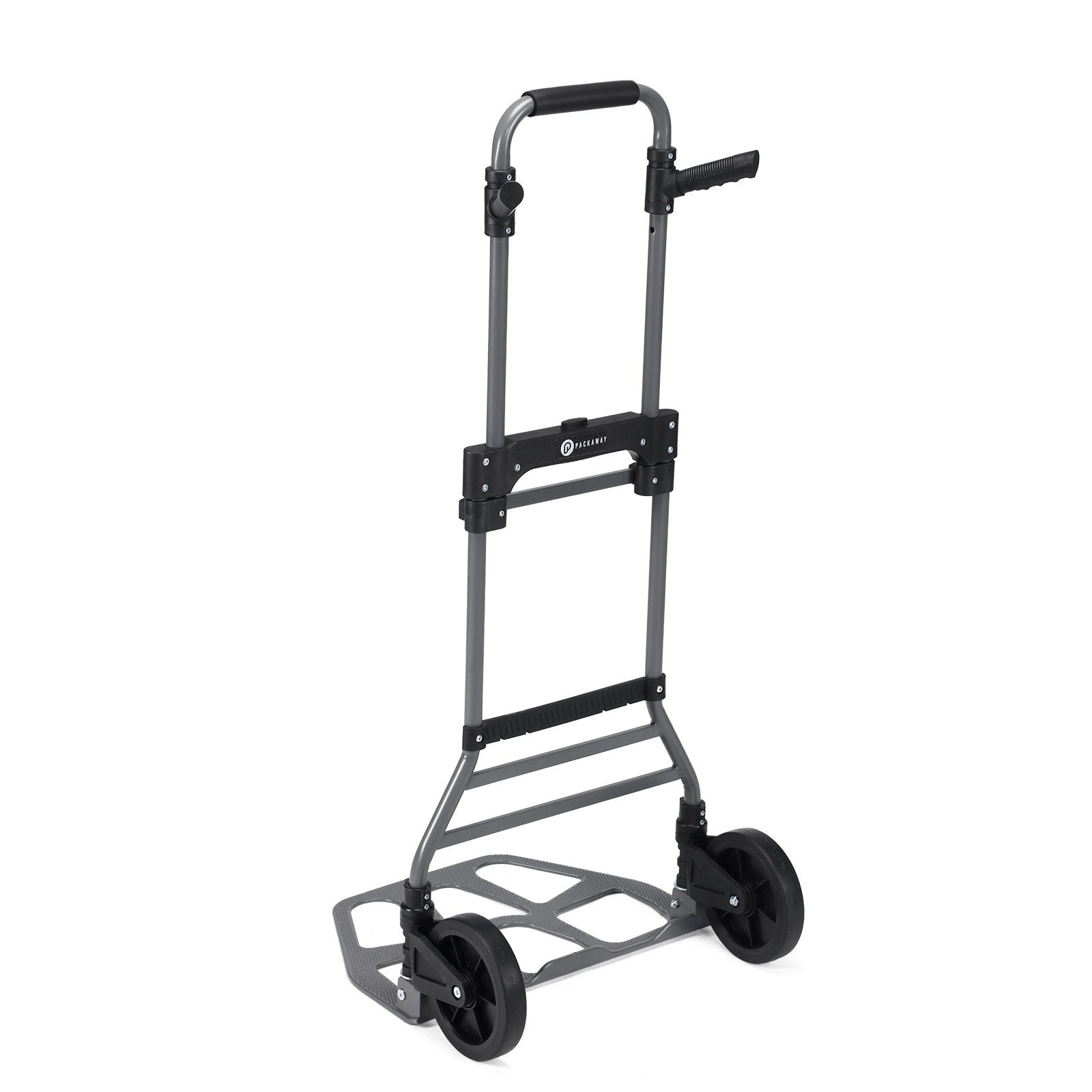 Packaway professionele steekwagen 130kg - Opvouwbaar - voor verhuizen en dozen – zwart