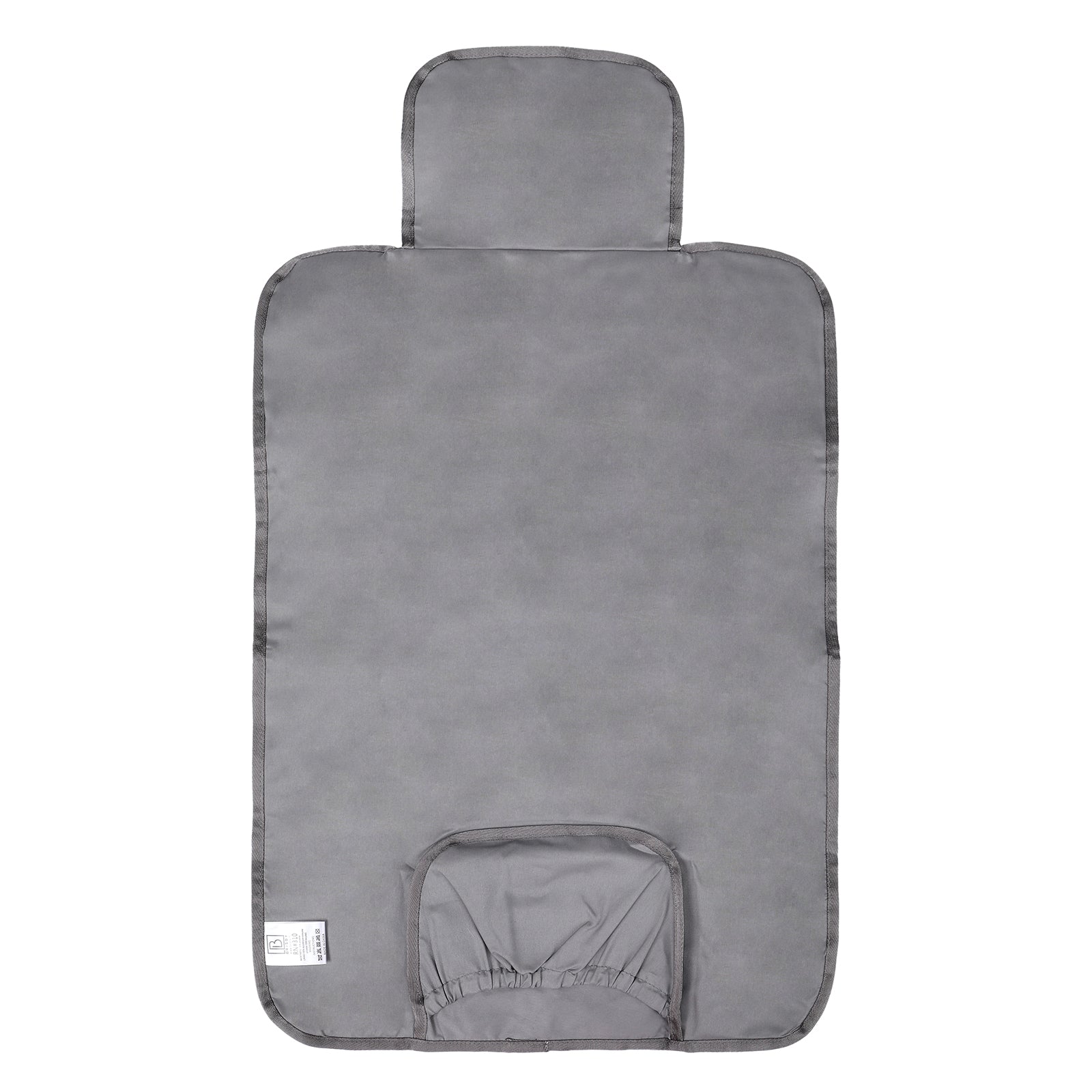 Florence diaper bag 17L grey - shoulder bag, changing bag - hard-wearing - incl. cool bag, changing mat and pram hooks - nylon