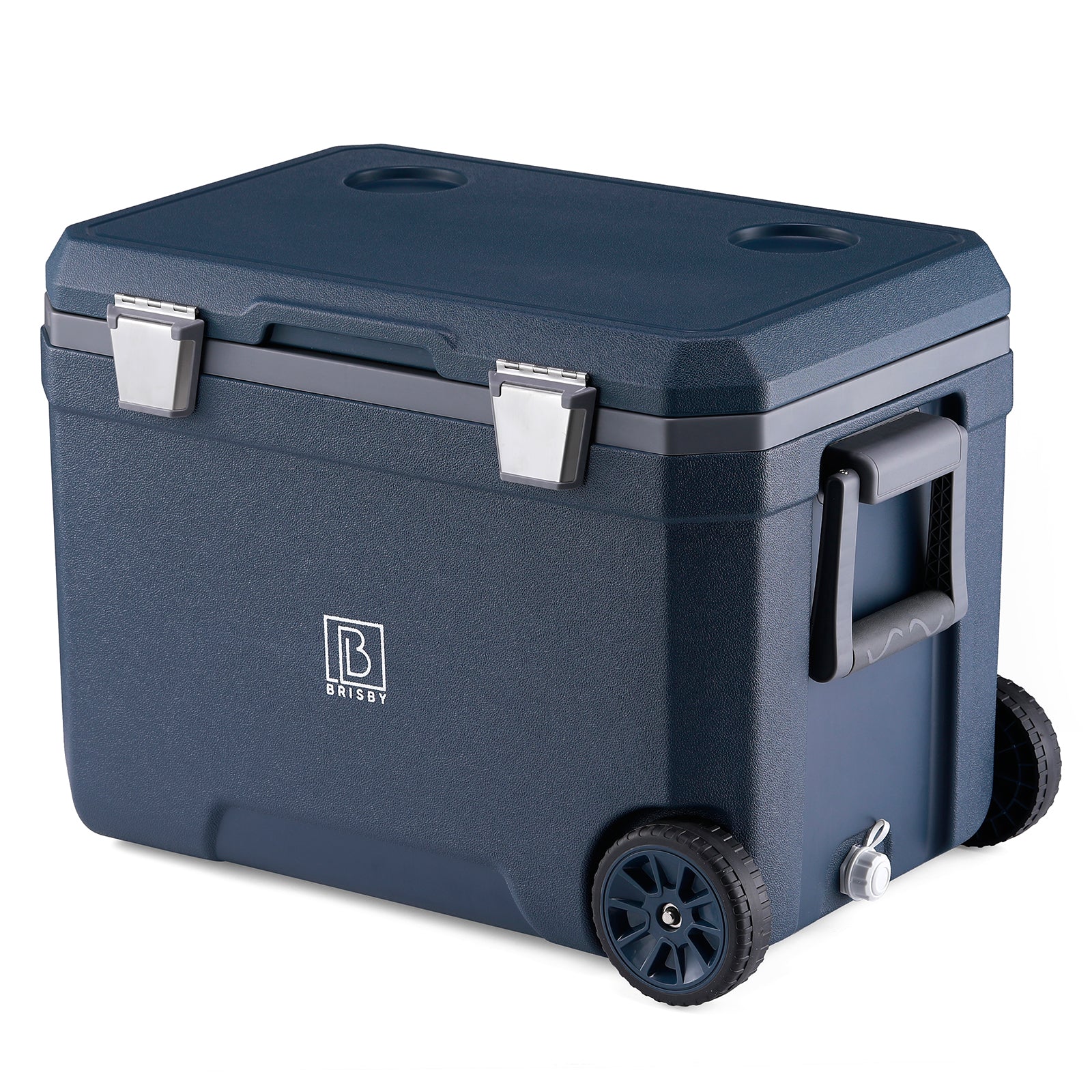 Cool box 45L blue - 3 days insulation - 4 cooling elements - temperature-safe closure