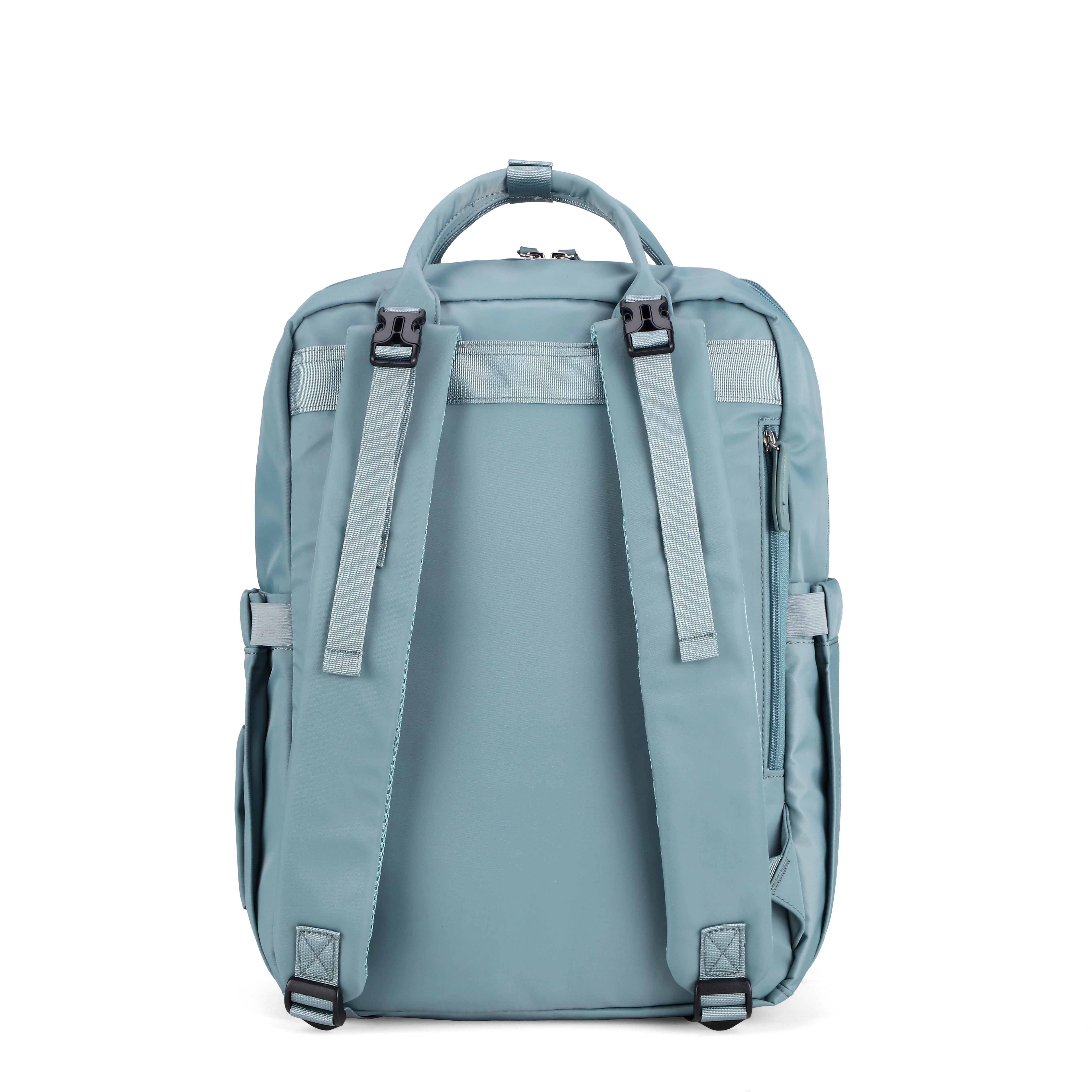 Brisby slijtvaste Luiertas – verzorgingstas – met buggymontage - Mist Blue