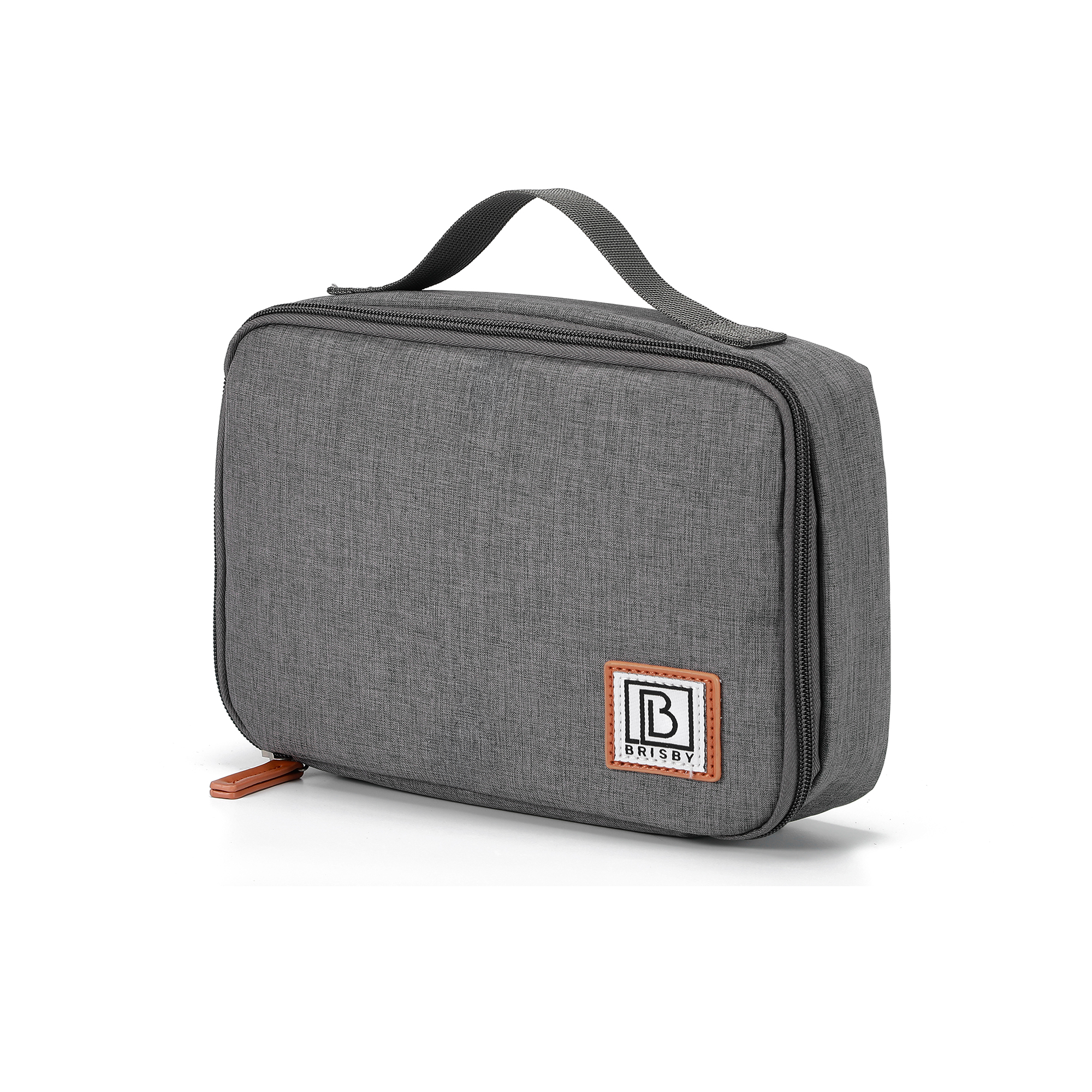 Cooler bag 2.5L dark gray - 4-layer insulated - free cooling element