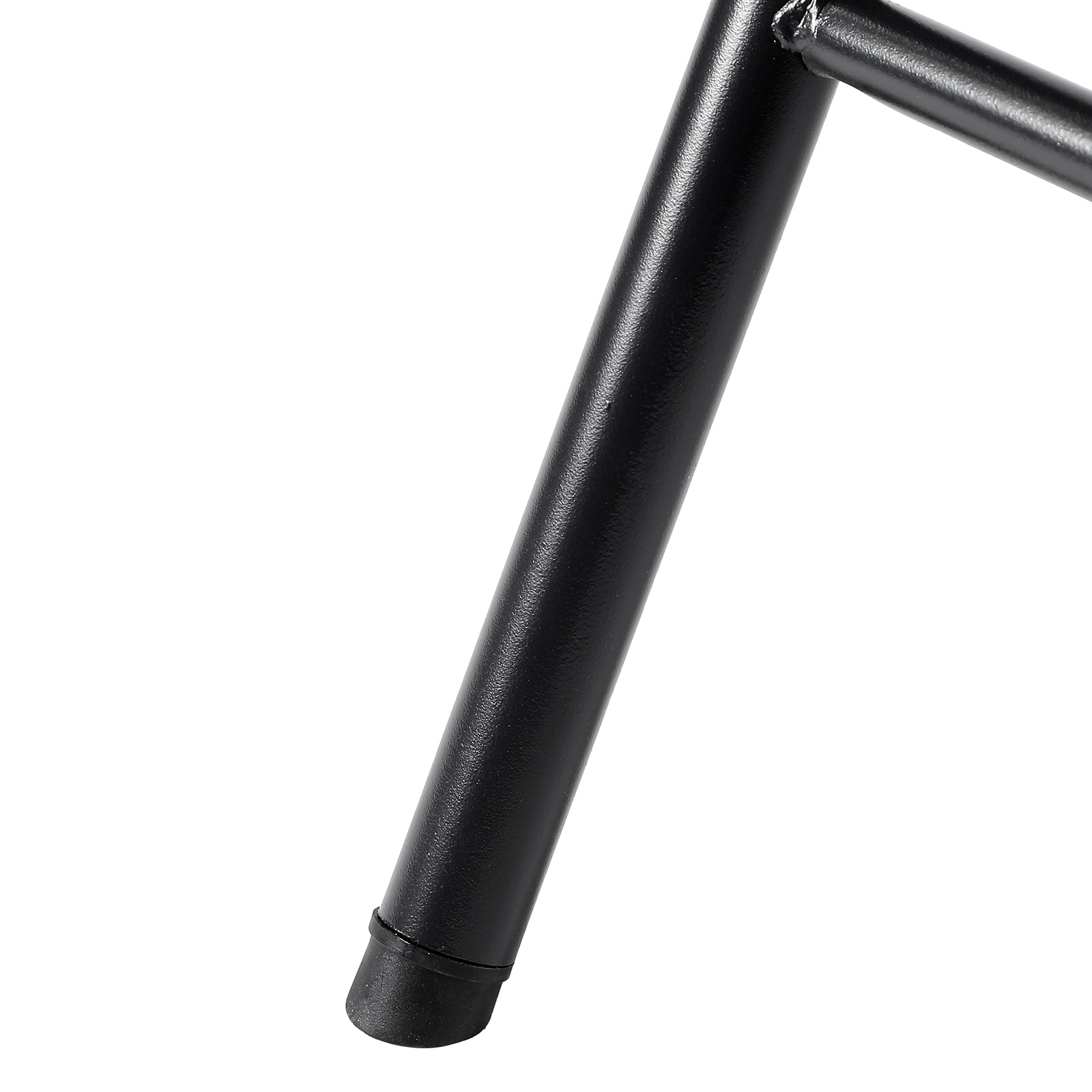 Bardi 4-delige Klapstoelen set zwaar - 200 kg draagvermogen - zwart