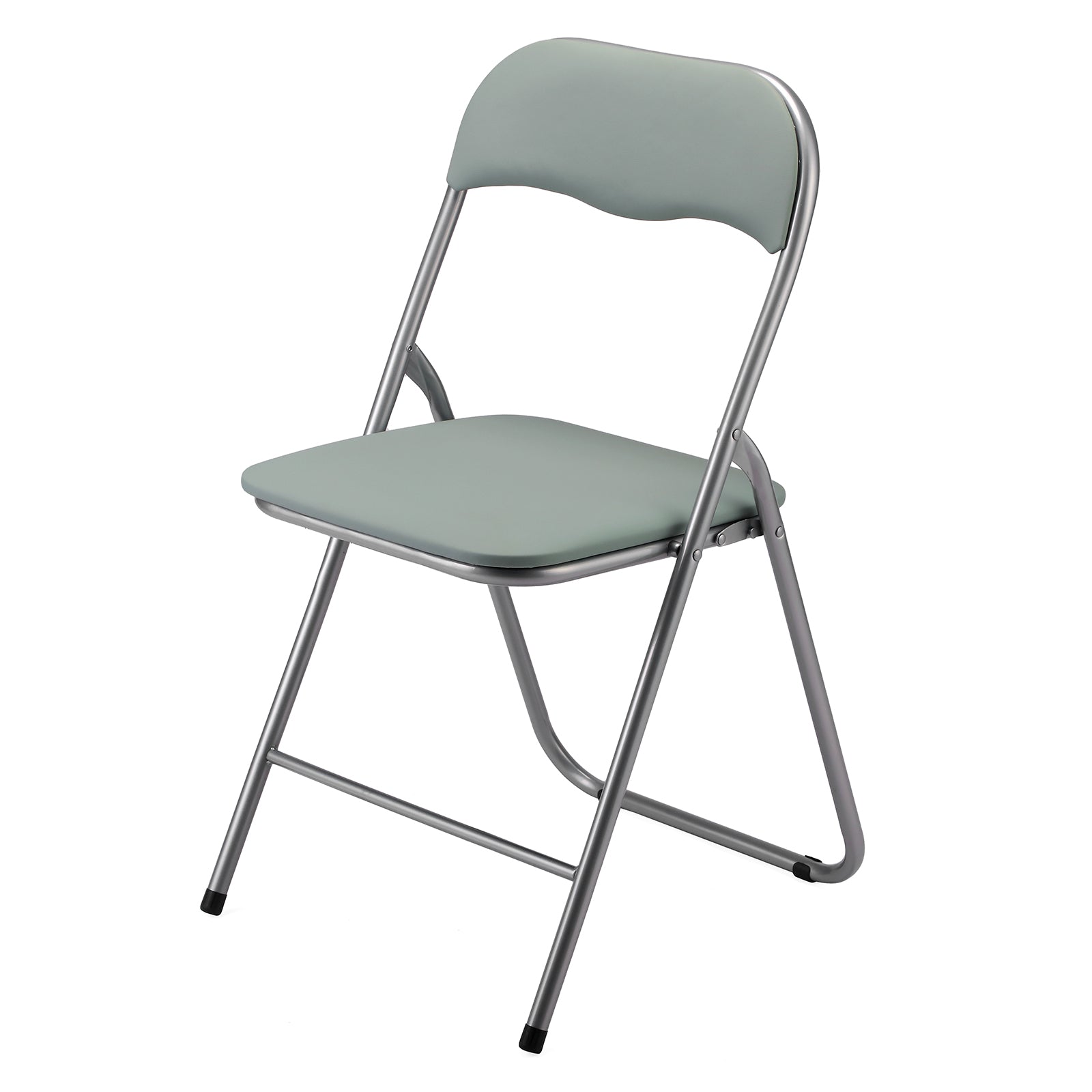Bardi 4-delige Klapstoelen set PVC groen - 100 kg draagvermogen