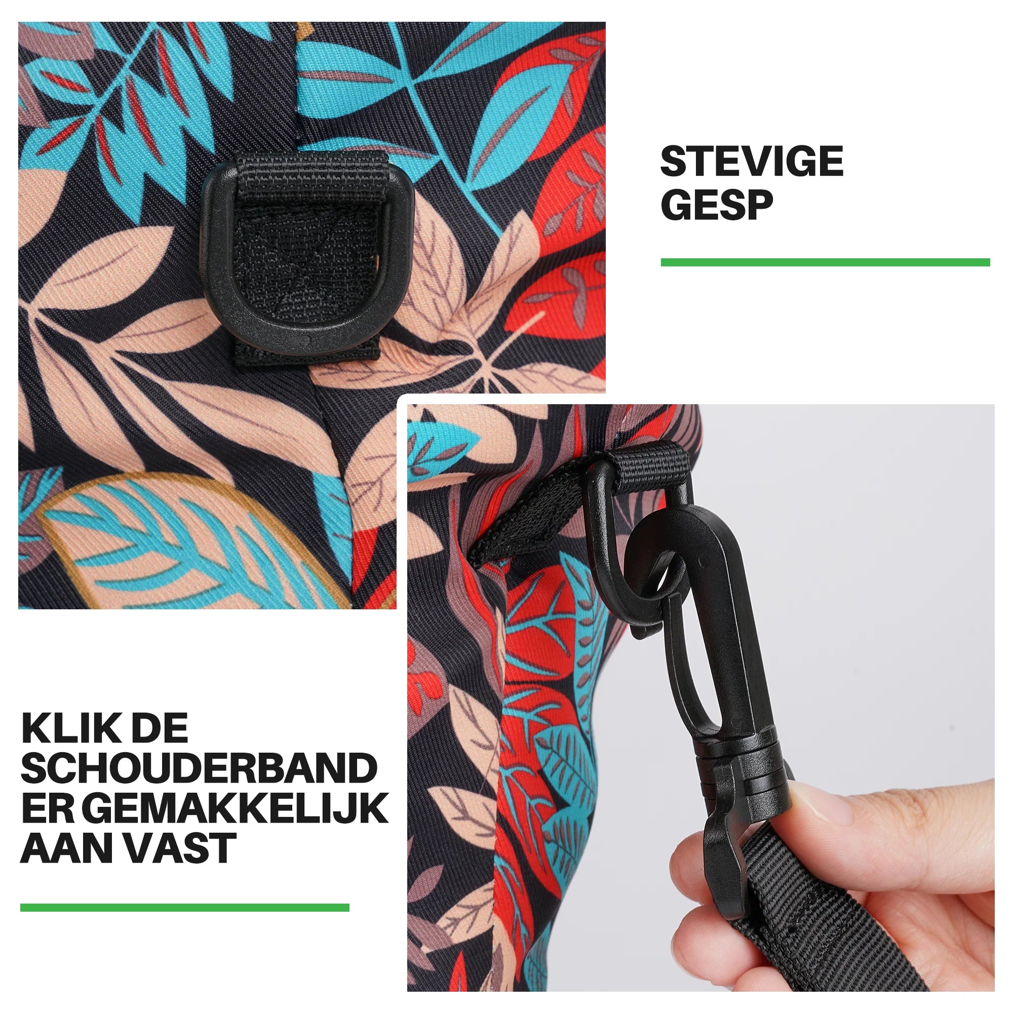 Brisby Koeltas 21L jungle set - incl. mealbox, 2 koelelementen, schouderband