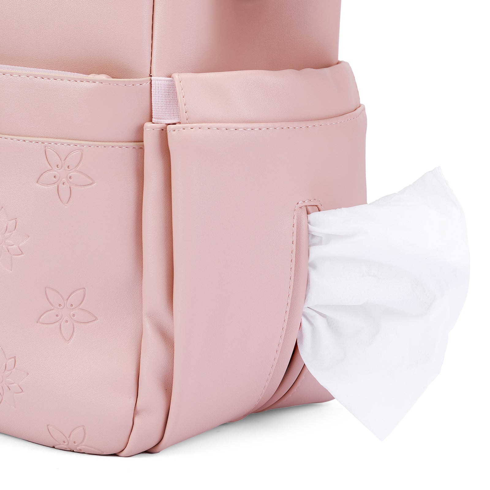 Venezia weekend bag pink - shoulder bag - travel bag - hand luggage - hard-wearing - incl. hanging hooks - PU leather