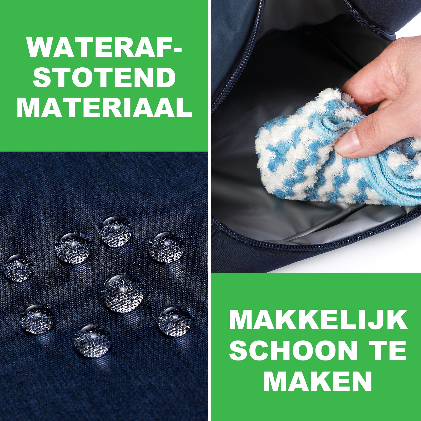 Koeltas 7L blauw - Lunchtas - 4-laags geïsoleerd - 2 gratis koelelementen - incl. schouderband