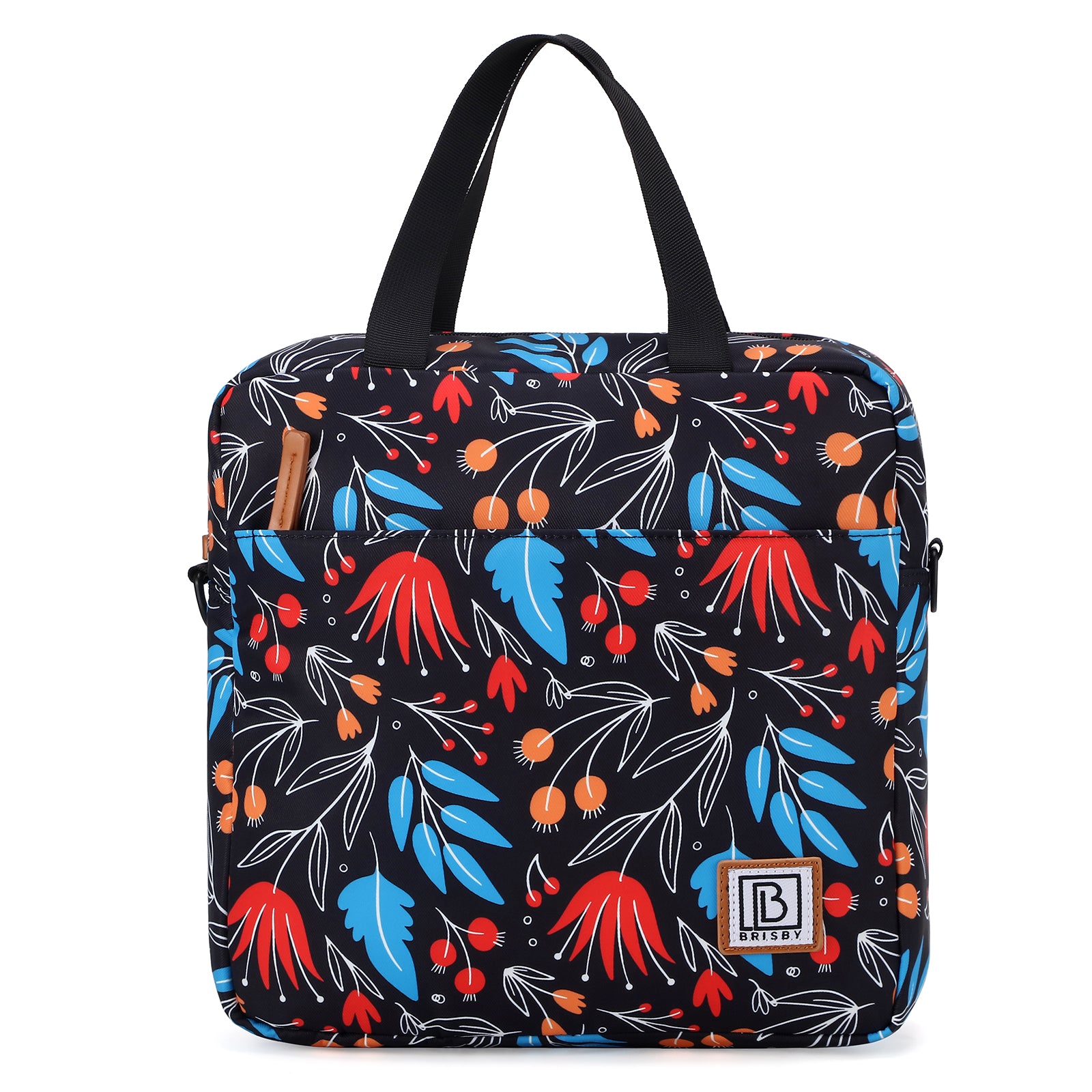 Brisby Koeltas Lunchtas 7L - Inclusief 2 Koelelementen & Schouderband - Night Flower