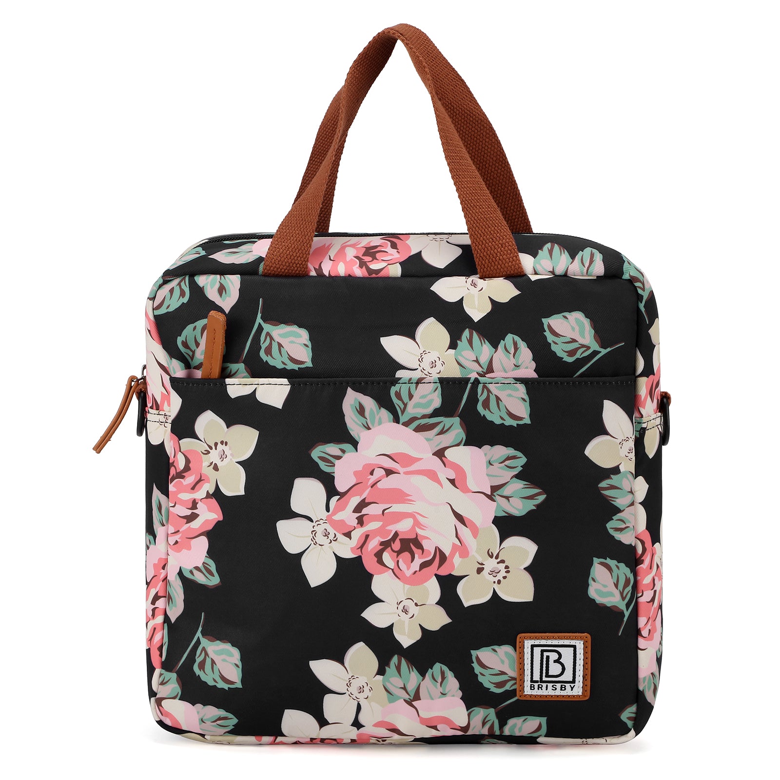 Brisby Koeltas Lunchtas 7L - Inclusief 2 Koelelementen & Schouderband - Bloemetjes