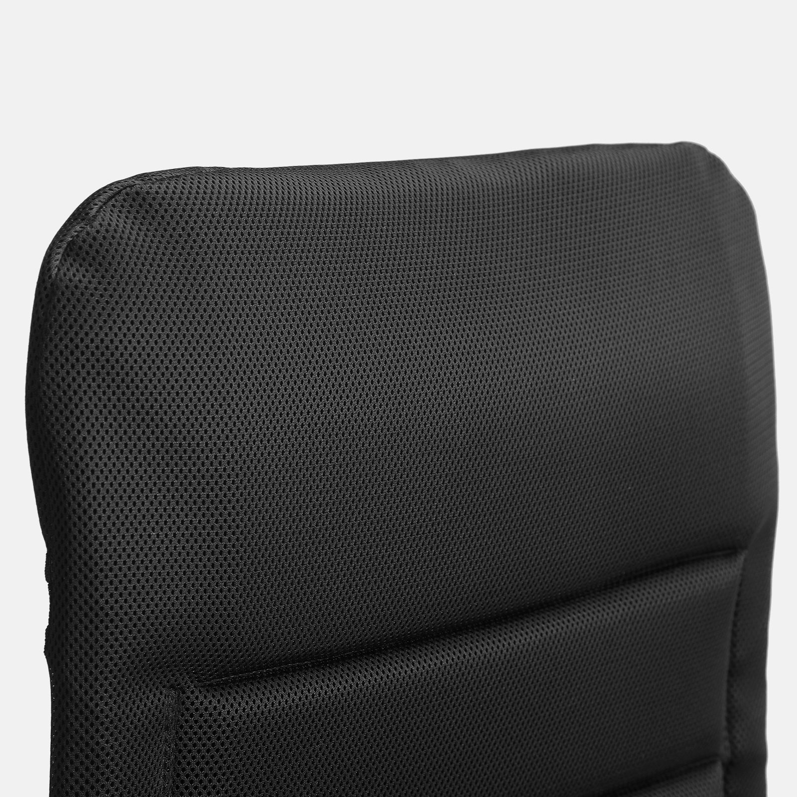 6-delige luxe campingstoelen set - 7 standen - 120 kg draagvermogen - lichtgewicht - zwart