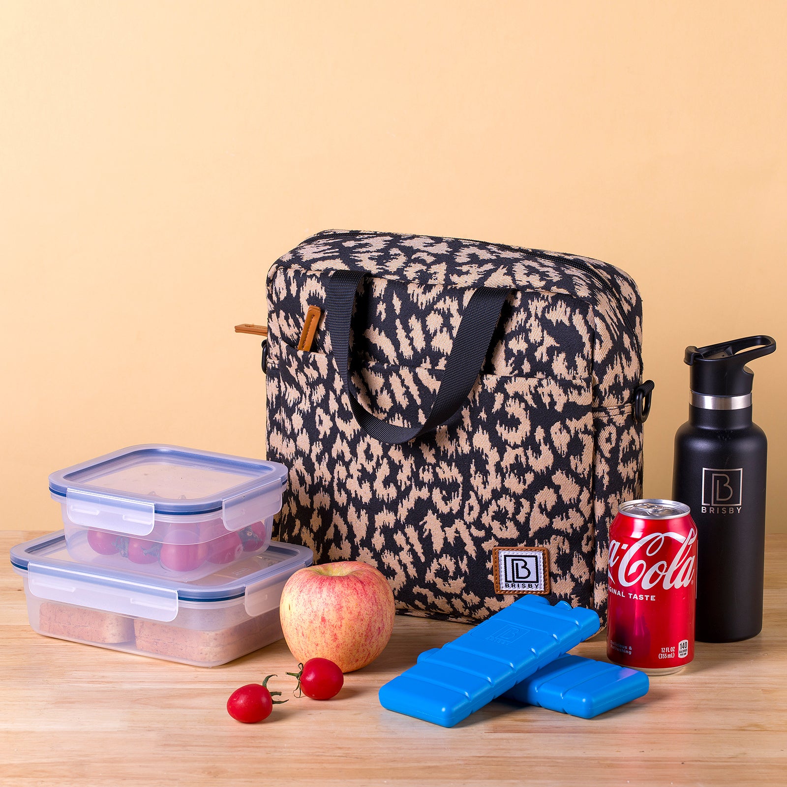 Cooler bag 7L leo - Lunch bag - 4-layer insulated - 2 free cooling elements - incl. shoulder strap