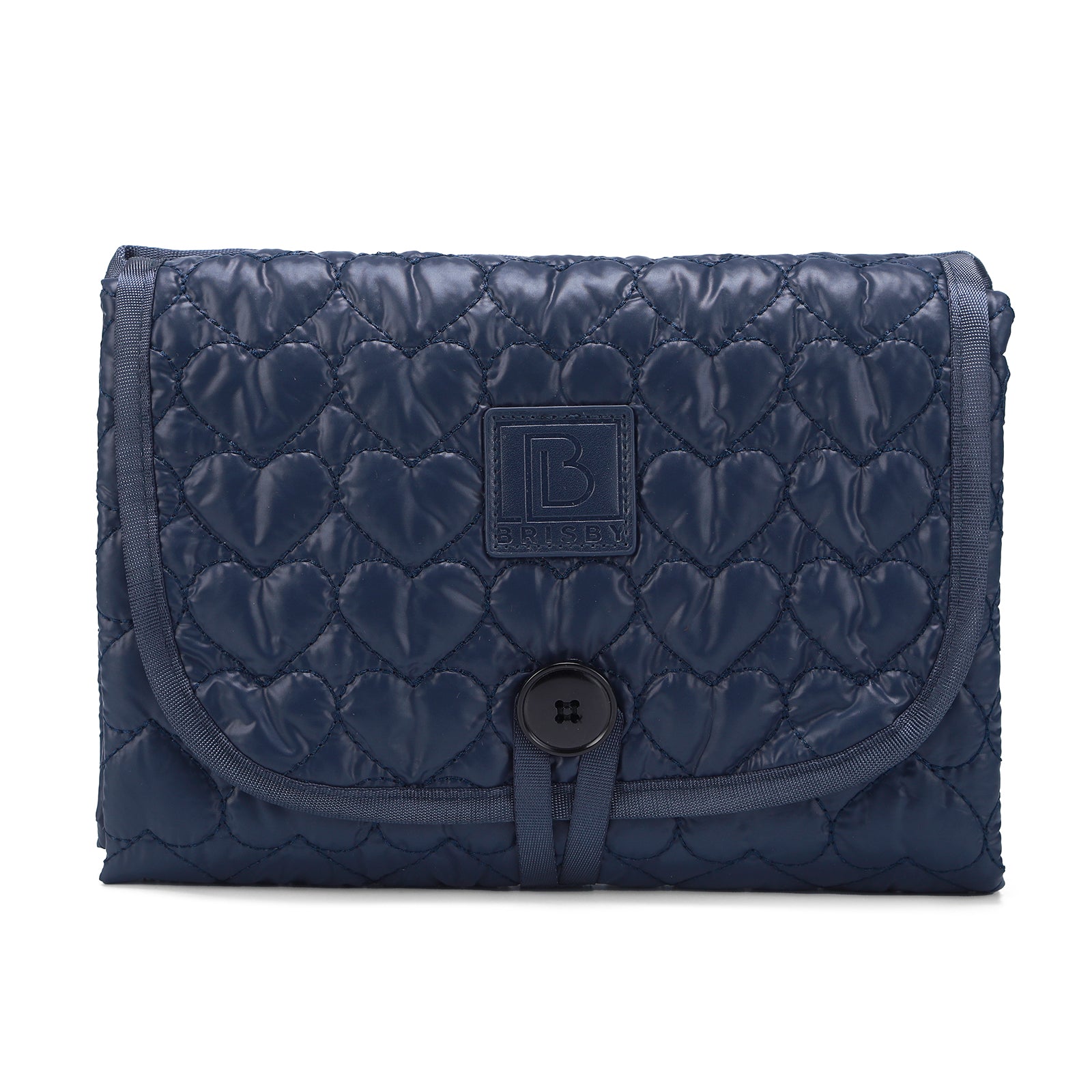 Florence diaper bag 17L blue - shoulder bag, changing bag - hard-wearing - incl. cool bag, changing mat and stroller hooks - nylon