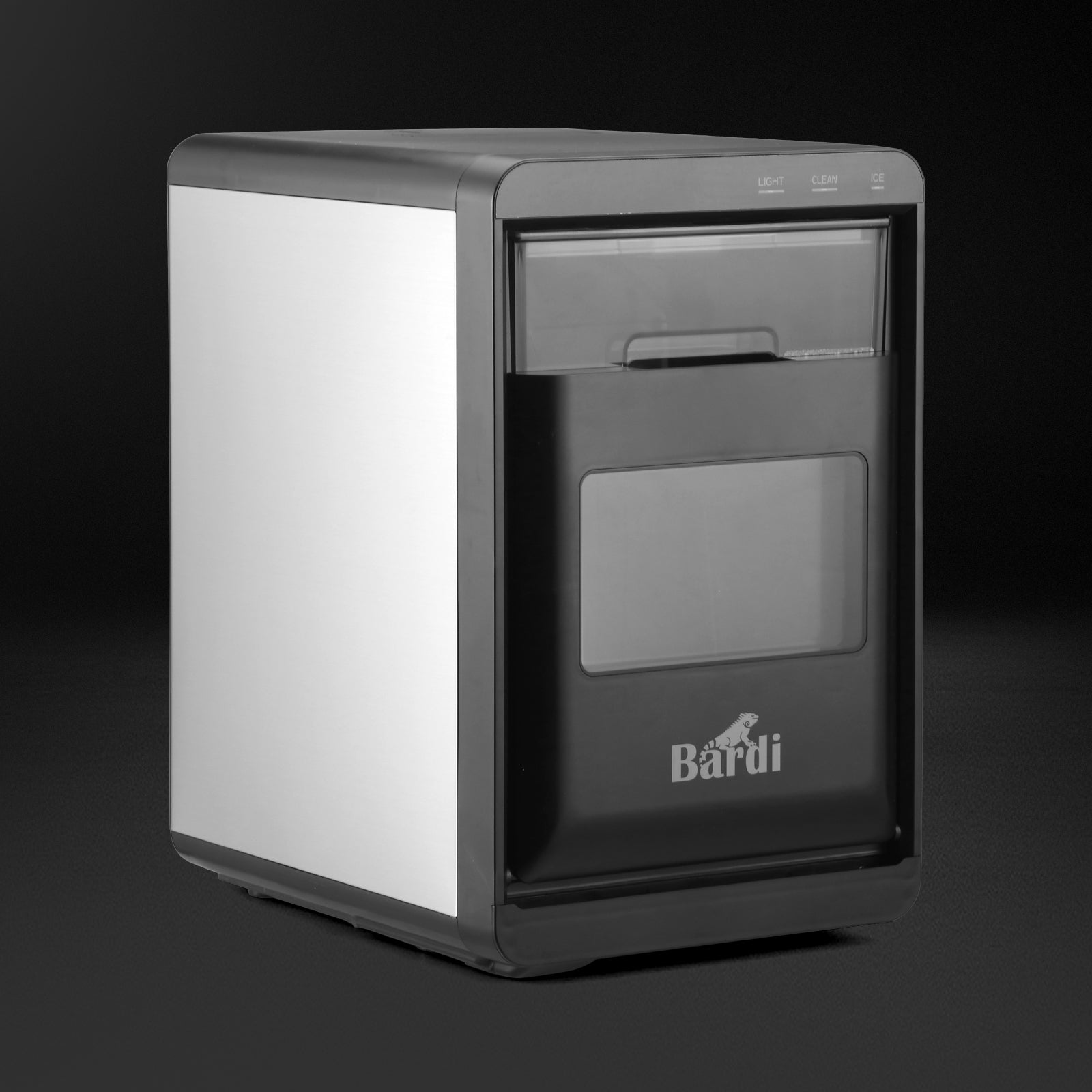 Bardi IJsblokjesmachine 1,8L crushed ice RVS - 20 kg ijs per 24 uur - incl. thermosbeker