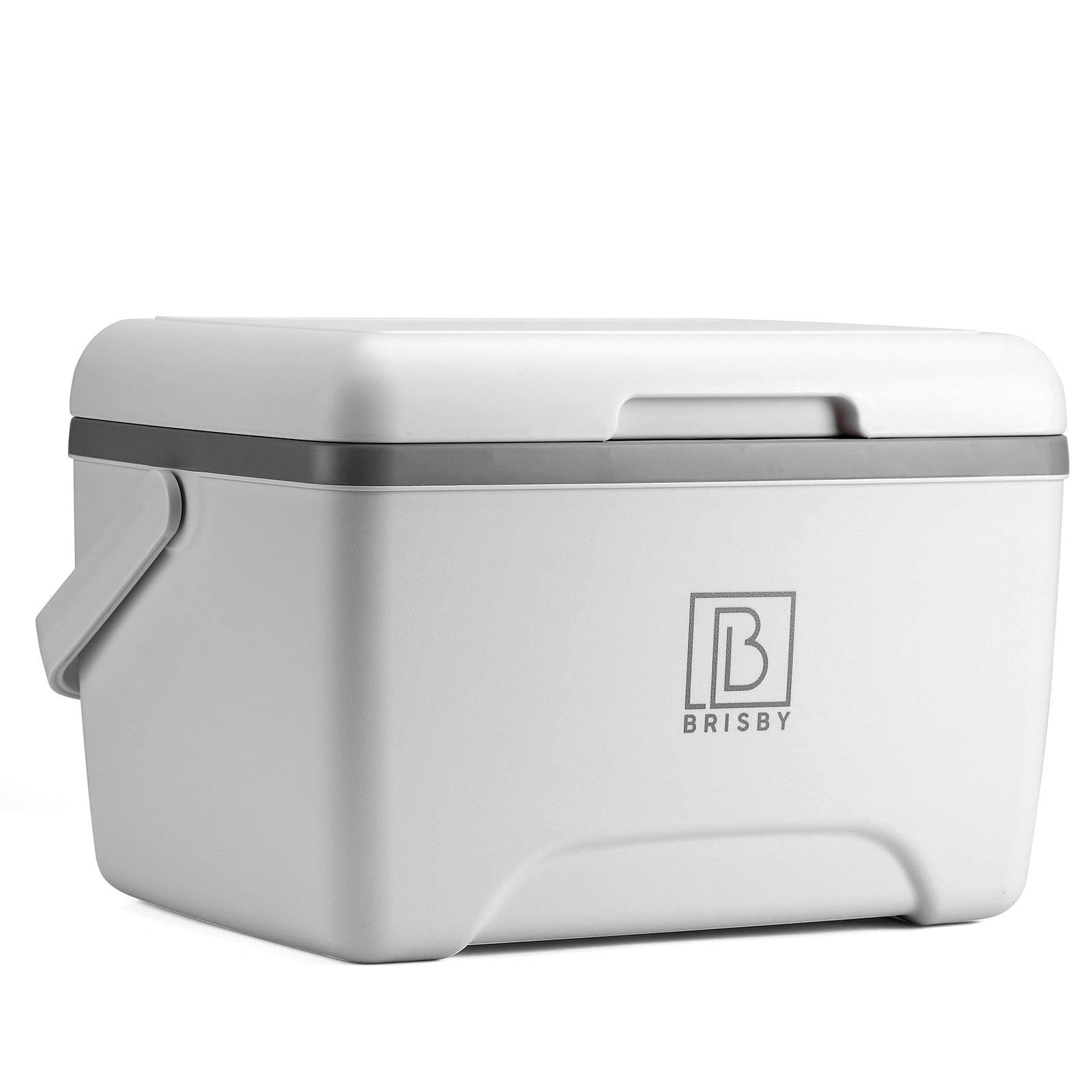 Koelbox 8L wit - 40 uur isolatie - 2 koelelementen - temperatuur veilige sluiting