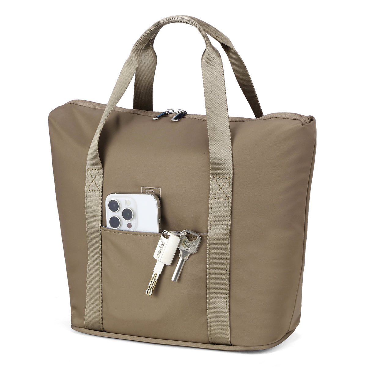 Brisby 4 Laags Geïsoleerde Koeltas - Lunchtas 9L - Taupe