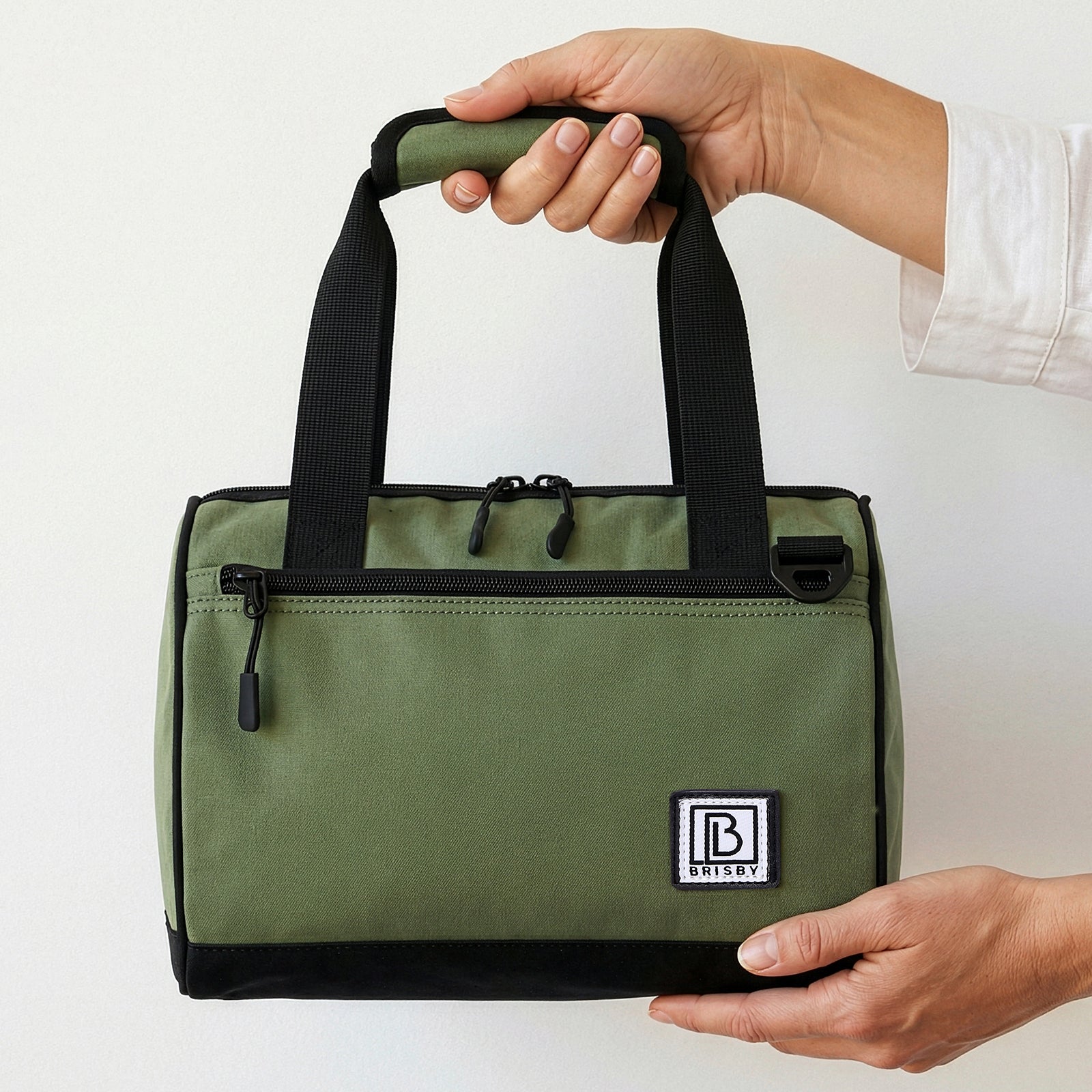 Koeltas 10L avant - Lunchtas - 4-laags geïsoleerd - 2 gratis koelelementen - incl. schouderband - Groen