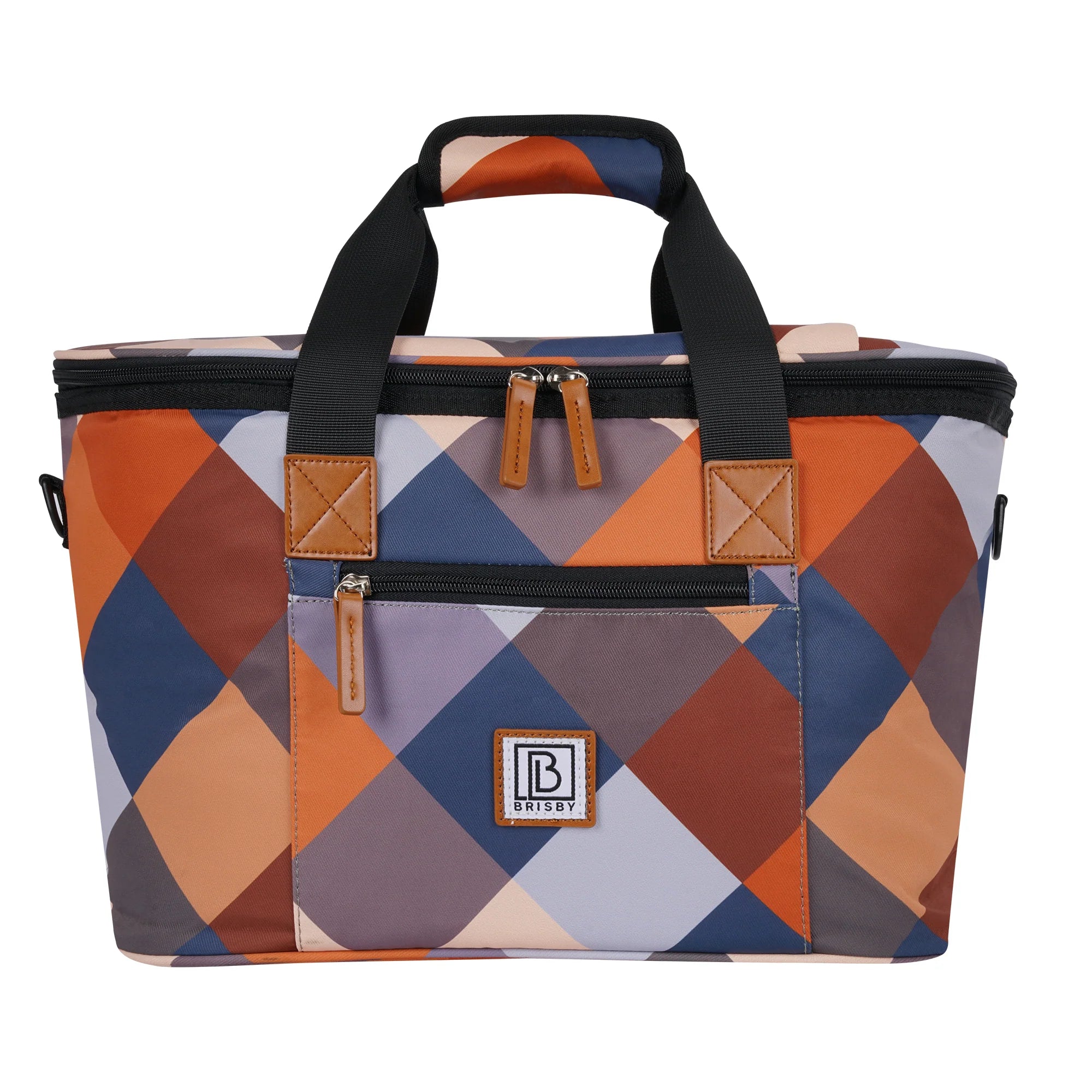 Cooler bag 21L block - Shopping bag - 4-layer insulated - 2 free cooling elements - incl. shoulder strap