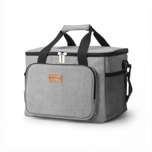 Packaway Koeltas 15L lichtgrijs - incl. 2 koelelementen, schouderband