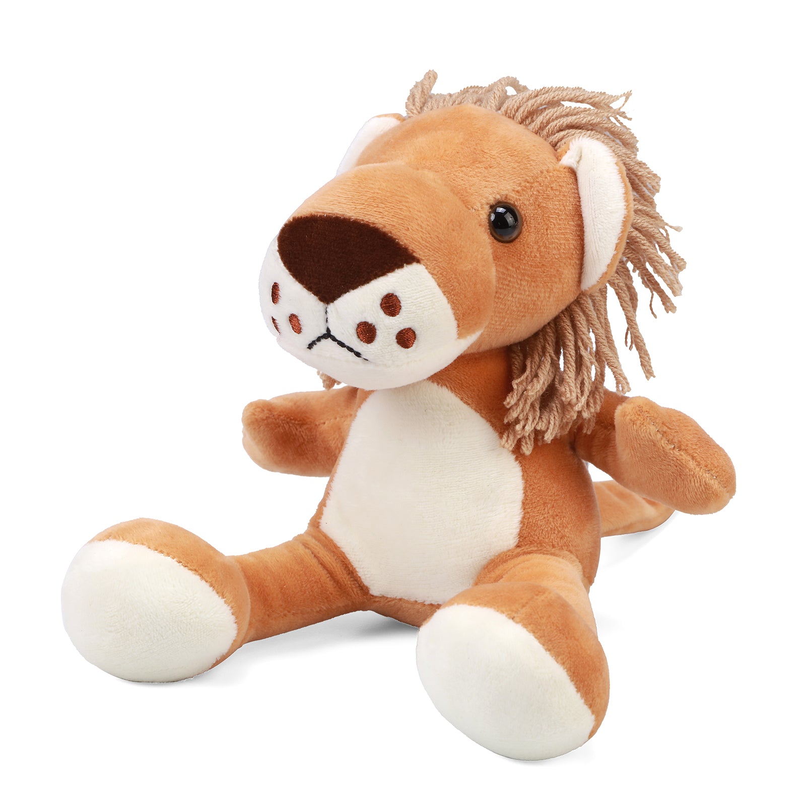 Lion toddler set - incl. backpack, cuddly toy and lunch bag