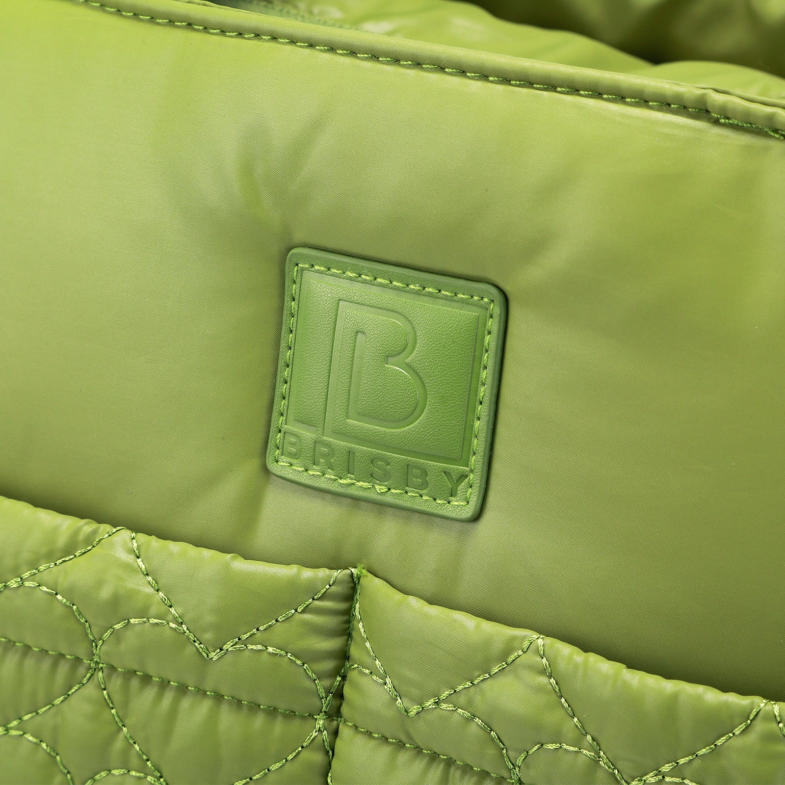 Florence diaper bag 17L green - shoulder bag, care bag - hard-wearing - incl. cool bag, changing mat and stroller hooks - nylon