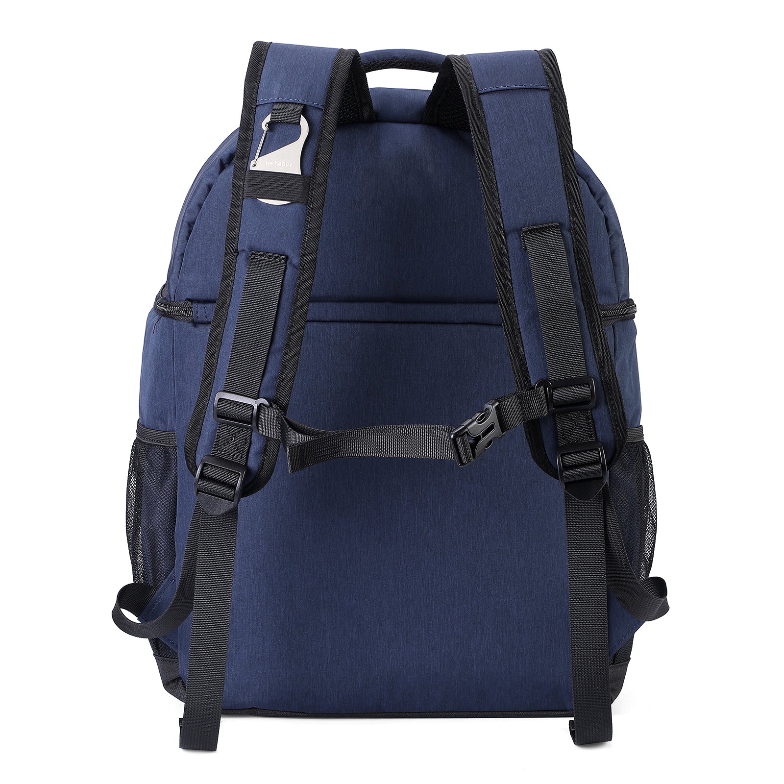 Brisby Koeltas 25L blauw - rugzak - 4-laags geïsoleerd - waterafstotend - incl. 2 gratis koelelementen en bieropener