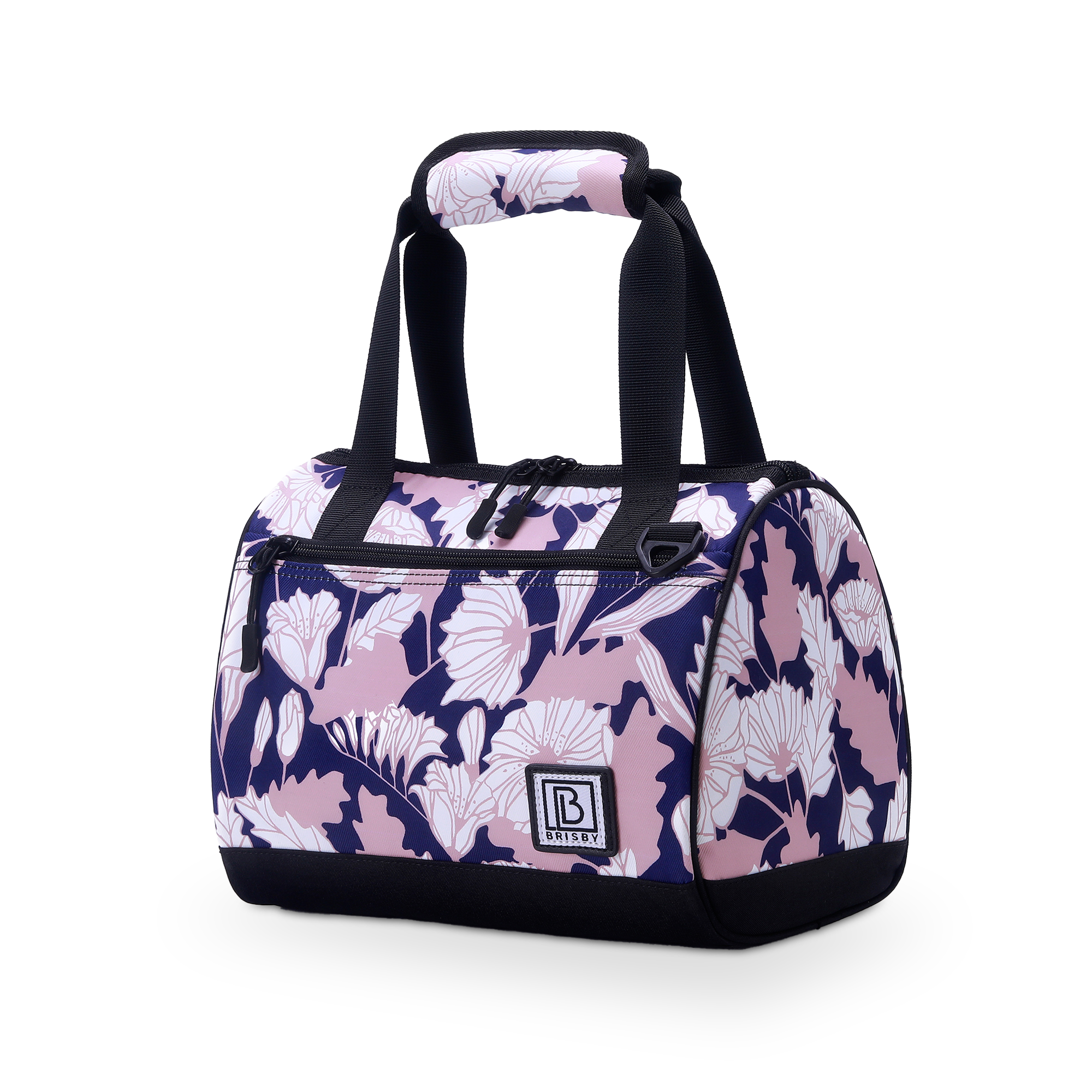 Koeltas 10L sweet leaves - Lunchtas - 4-laags geïsoleerd - 2 gratis koelelementen - incl. schouderband