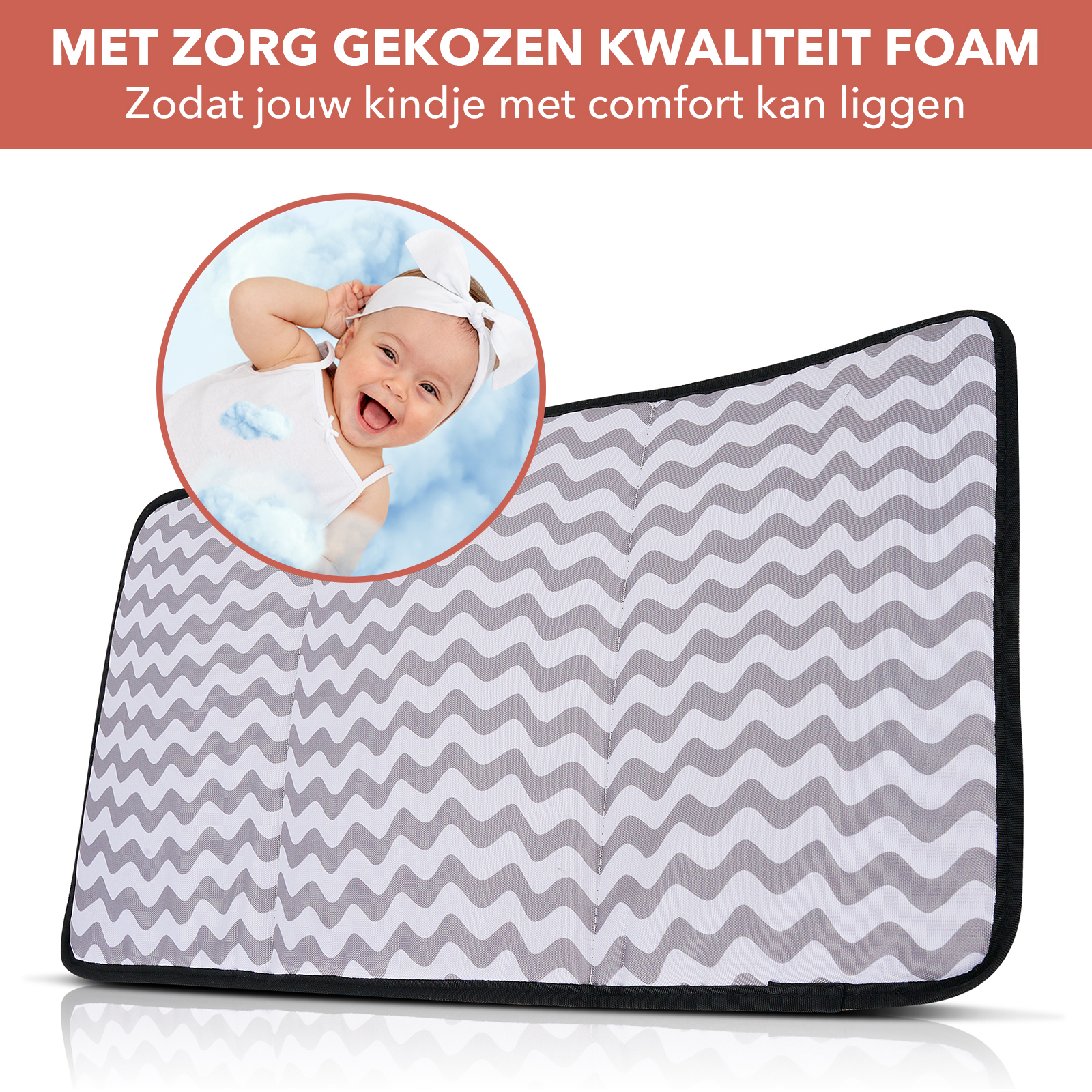 Stayopen luiertas roodbruin - Verzorgingstas - stay-open frame - USB oplaadfunctie - incl. buggymontage en verschoonmat