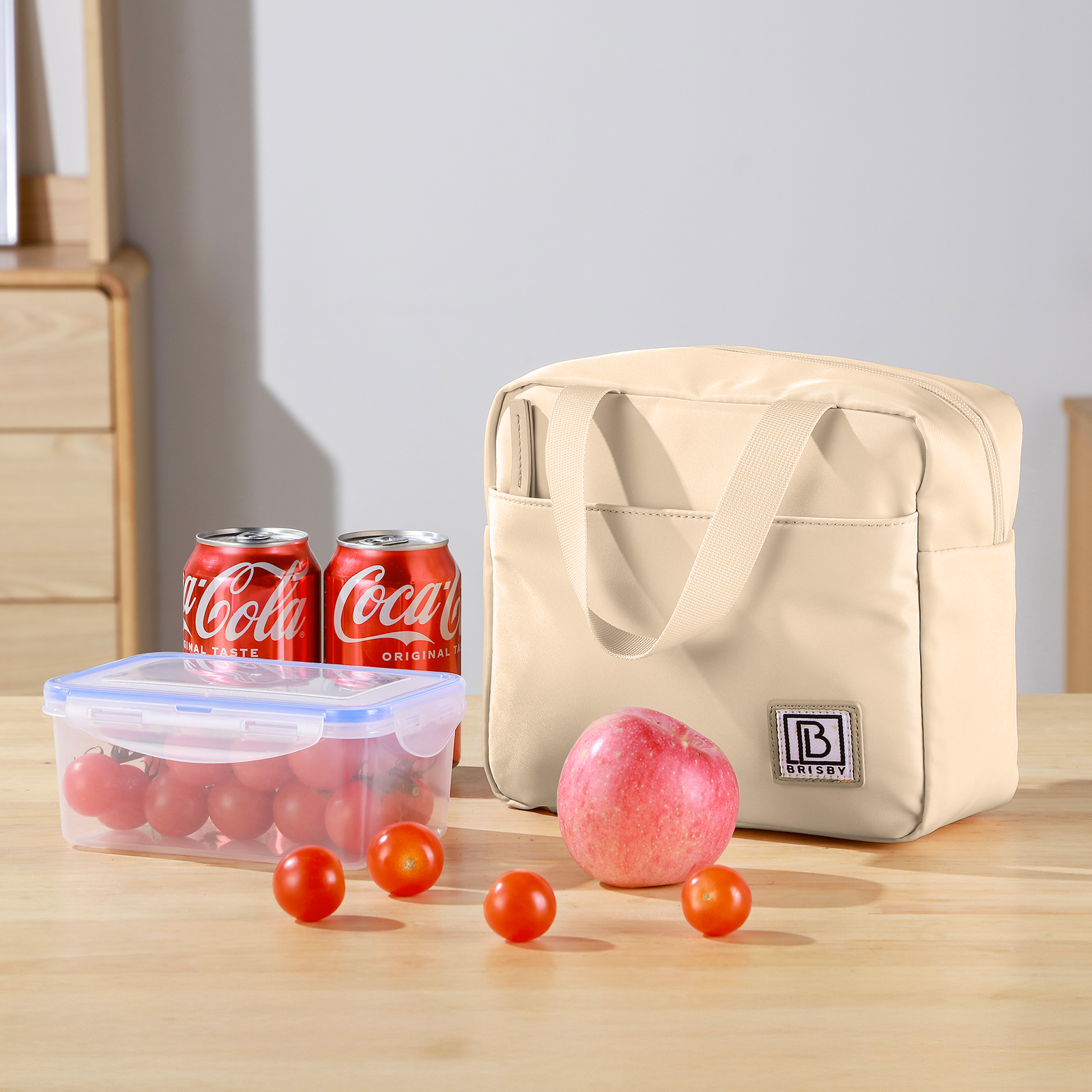 Brisby Koeltas 4L smooth creme - incl. koelelement