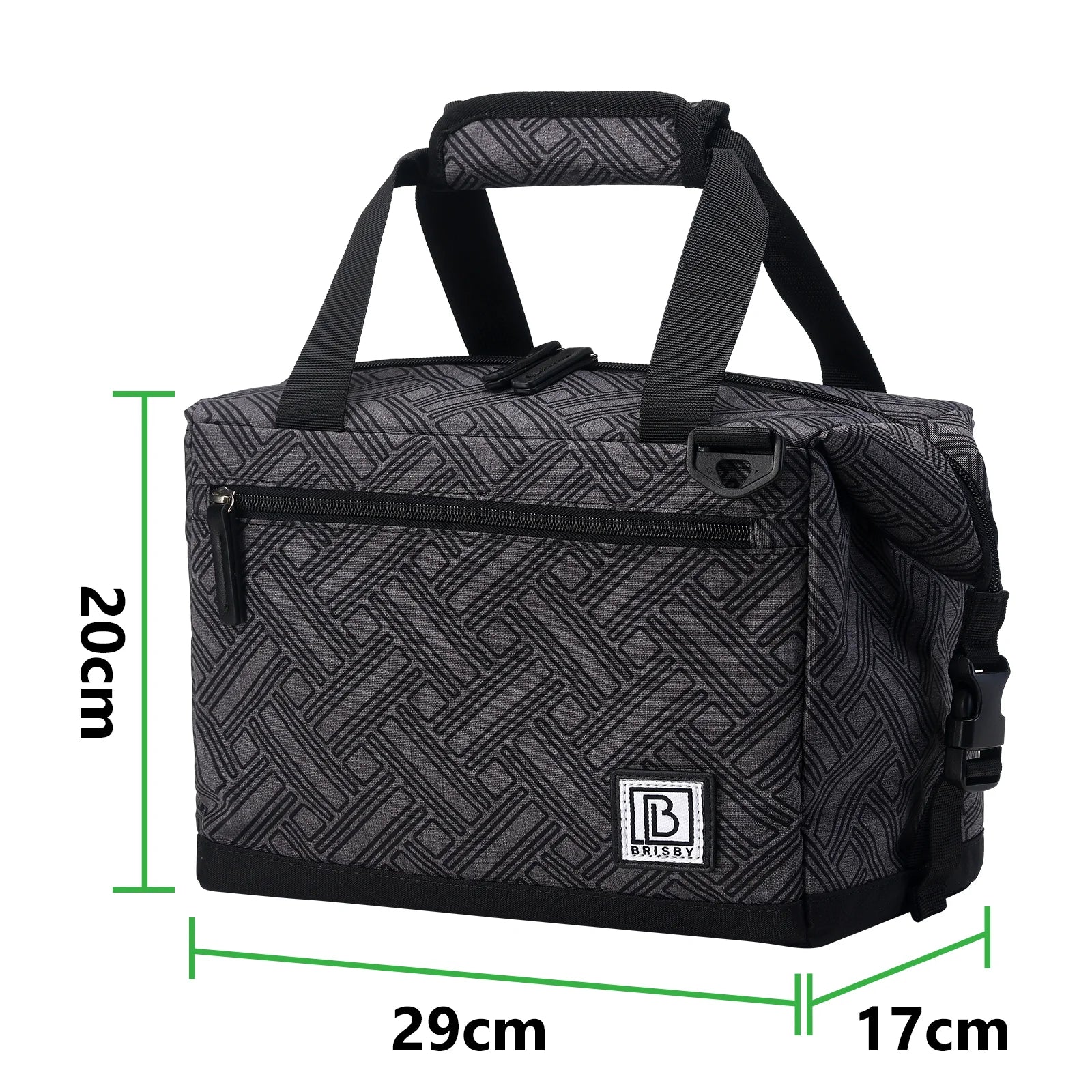 Cooler bag 12L avant - Lunch bag - 4-layer insulated - extra space foldable - 2 free cooling elements - incl. shoulder strap