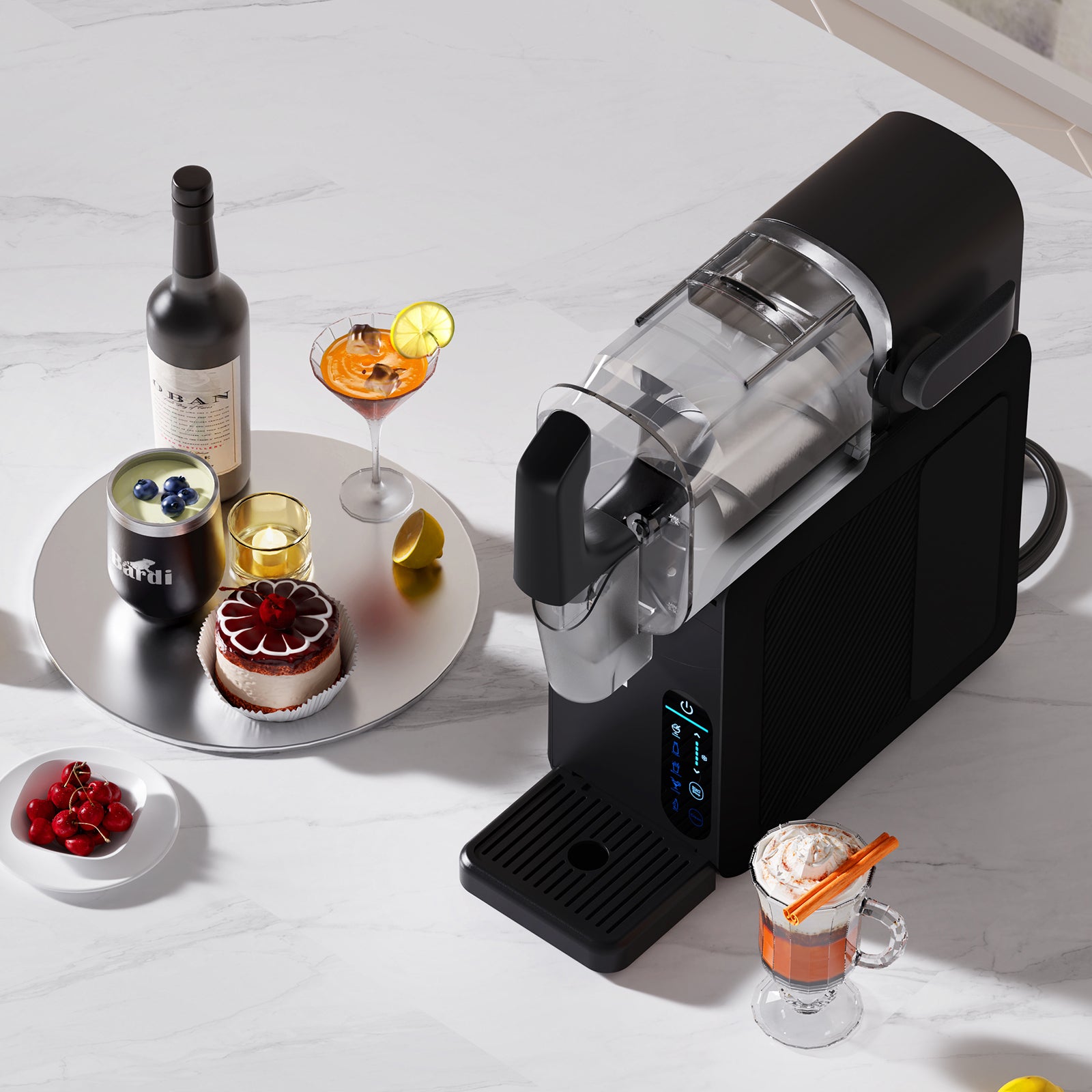 Bardi Slush Hero Slushpuppy machine 2,6L - ArcticCool compressor - fluisterstil 40 dB